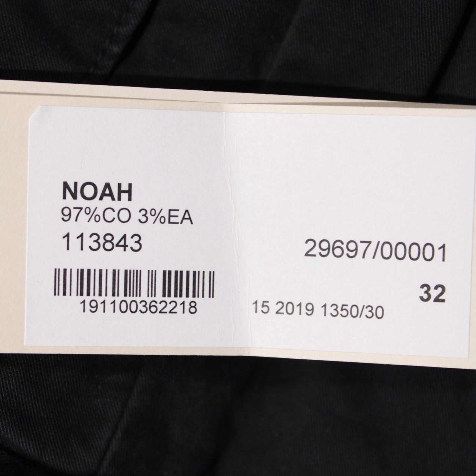 Zanella Zanella New with tags Chino Size 32 US In Black Size US 32 / EU 48 - 4 Thumbnail