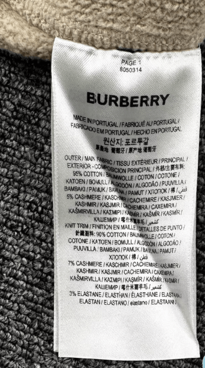 Burberry Burberry Brown Oatmeal Jogger Sweatpants K12 Size US 33 - 6 Thumbnail