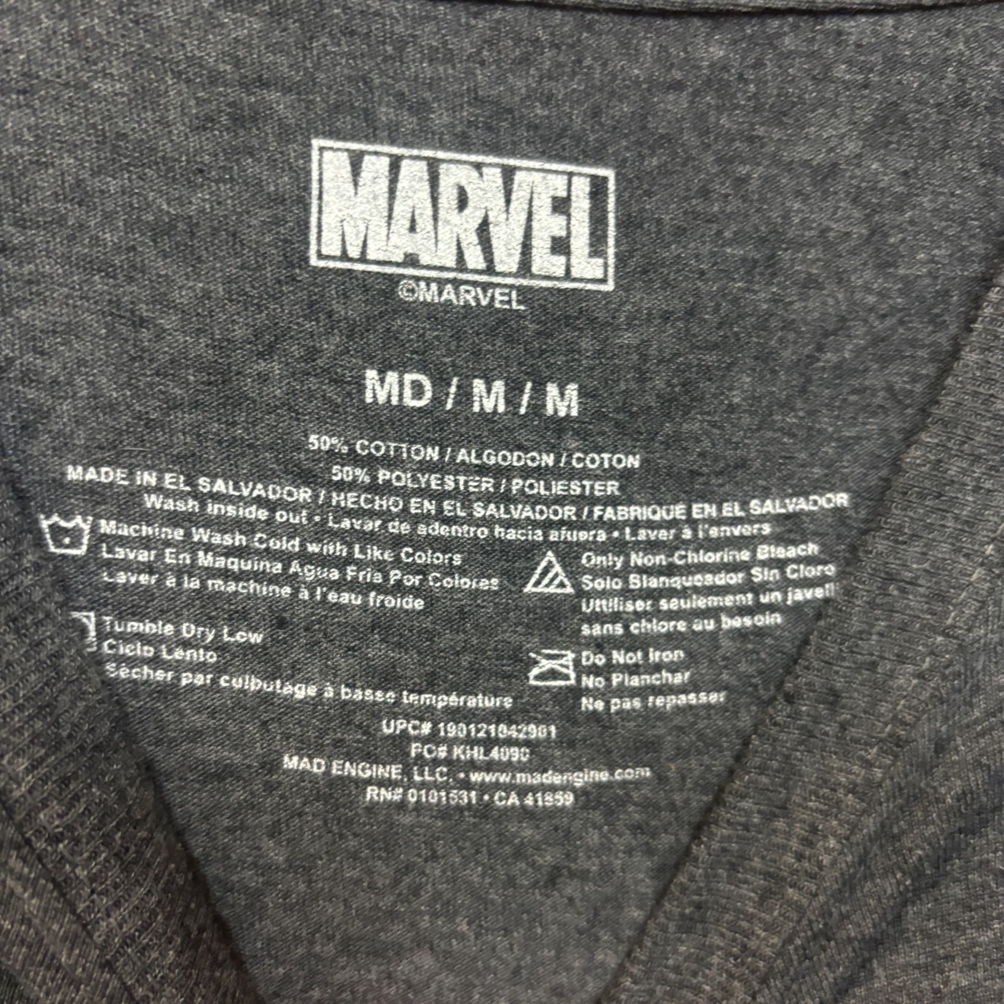 Marvel Comics Marvel logo Tshirt size medium Size US M / EU 48-50 / 2 - 4 Thumbnail