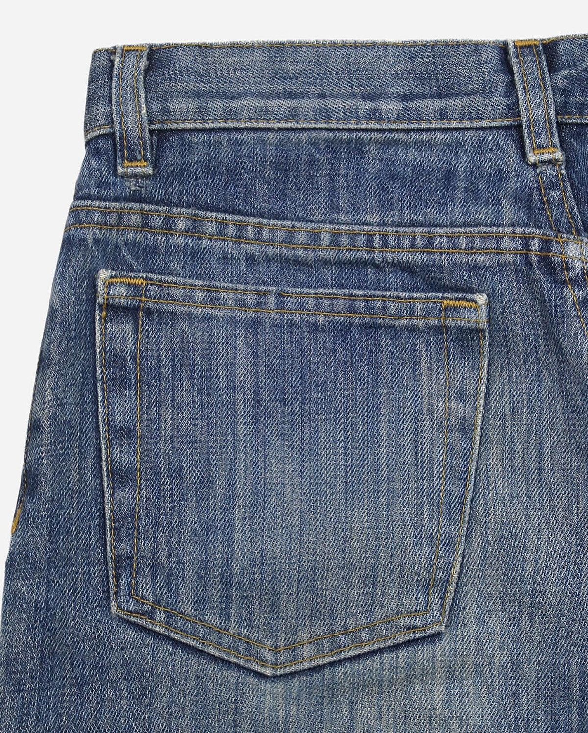 Helmut Lang 2000S HELMUT LANG DARK DENIM LOW WAIST BOOT CUT JEANS Size US 28 / EU 44 - 3 Thumbnail