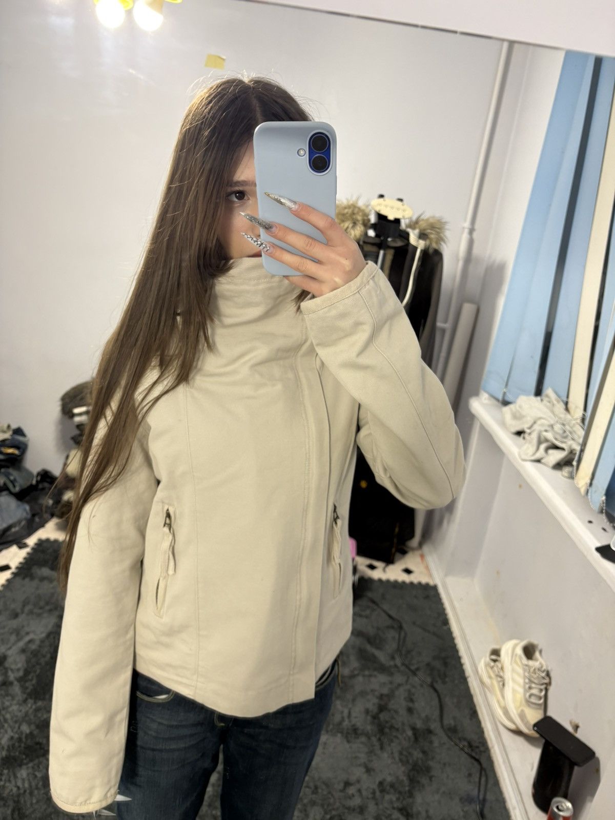 Hysteric Glamour Y2K Rick Owens vibe 2000s High Neck Side Zip Jacket Size M / US 6-8 / IT 42-44 - 9 Thumbnail