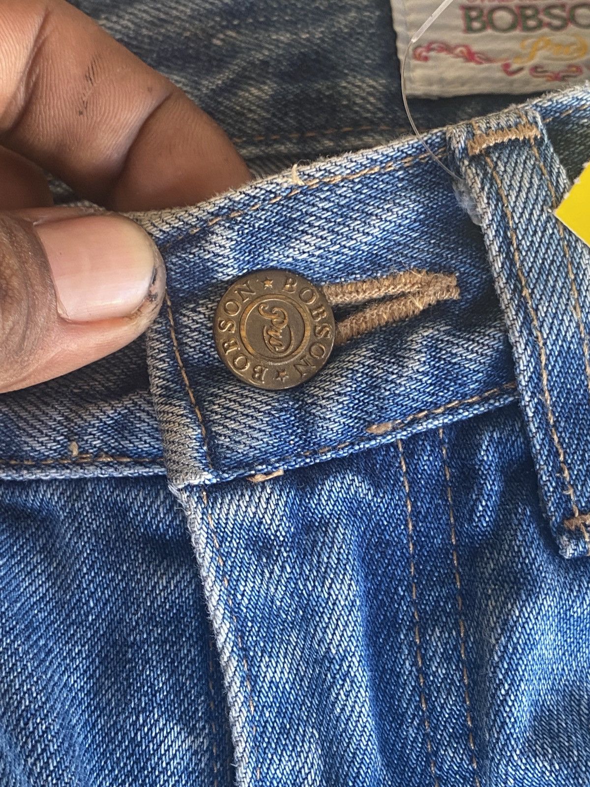 Vintage Vintage bobson skiny denim Size US 29 - 7 Thumbnail