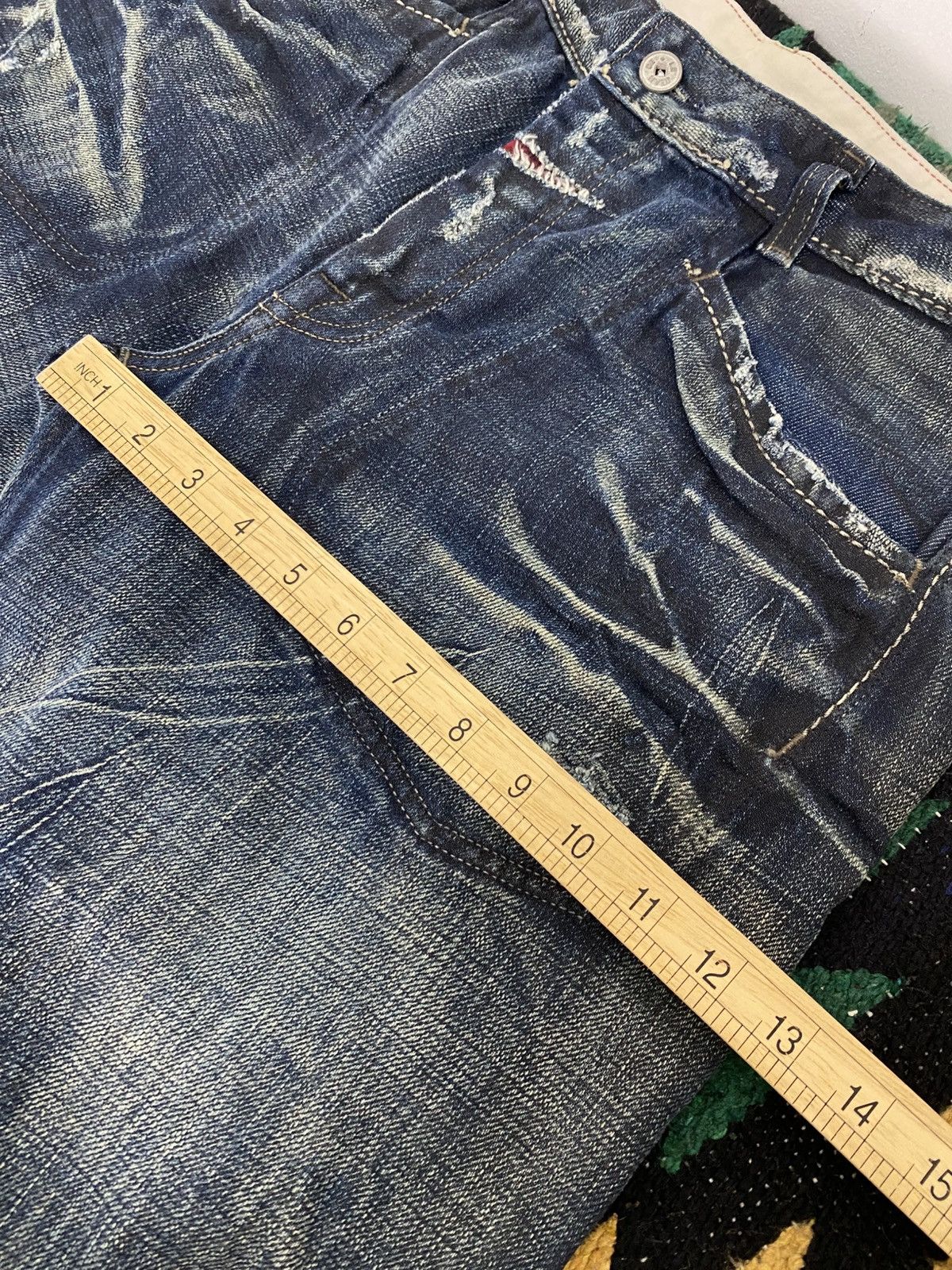 Marithe + Francois Girbaud Marithe Francois Girbaud Vintage Mudwash Denim Japan Size US 34 / EU 50 - 4 Thumbnail