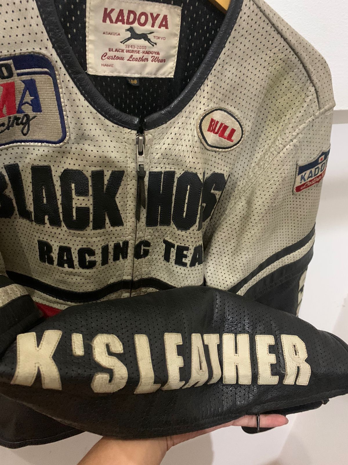 If Six Was Nine Kadoya Black Horse Racing Team Jacket Size US M / EU 48-50 / 2 - 3 Thumbnail