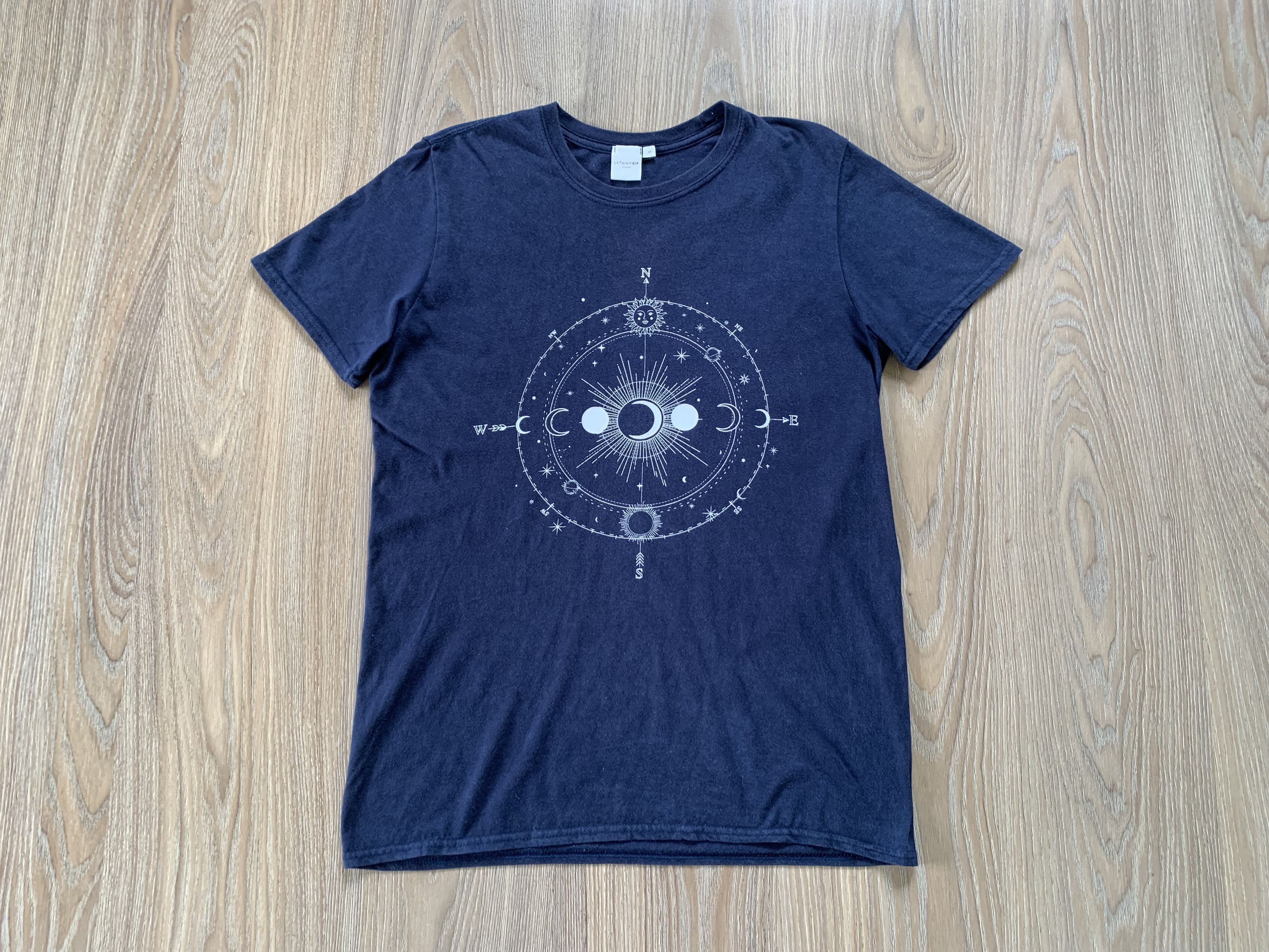 Other SkinnyDip Vintage Blue Printed T-Shirt Size US S / EU 44-46 / 1 - 2 Thumbnail