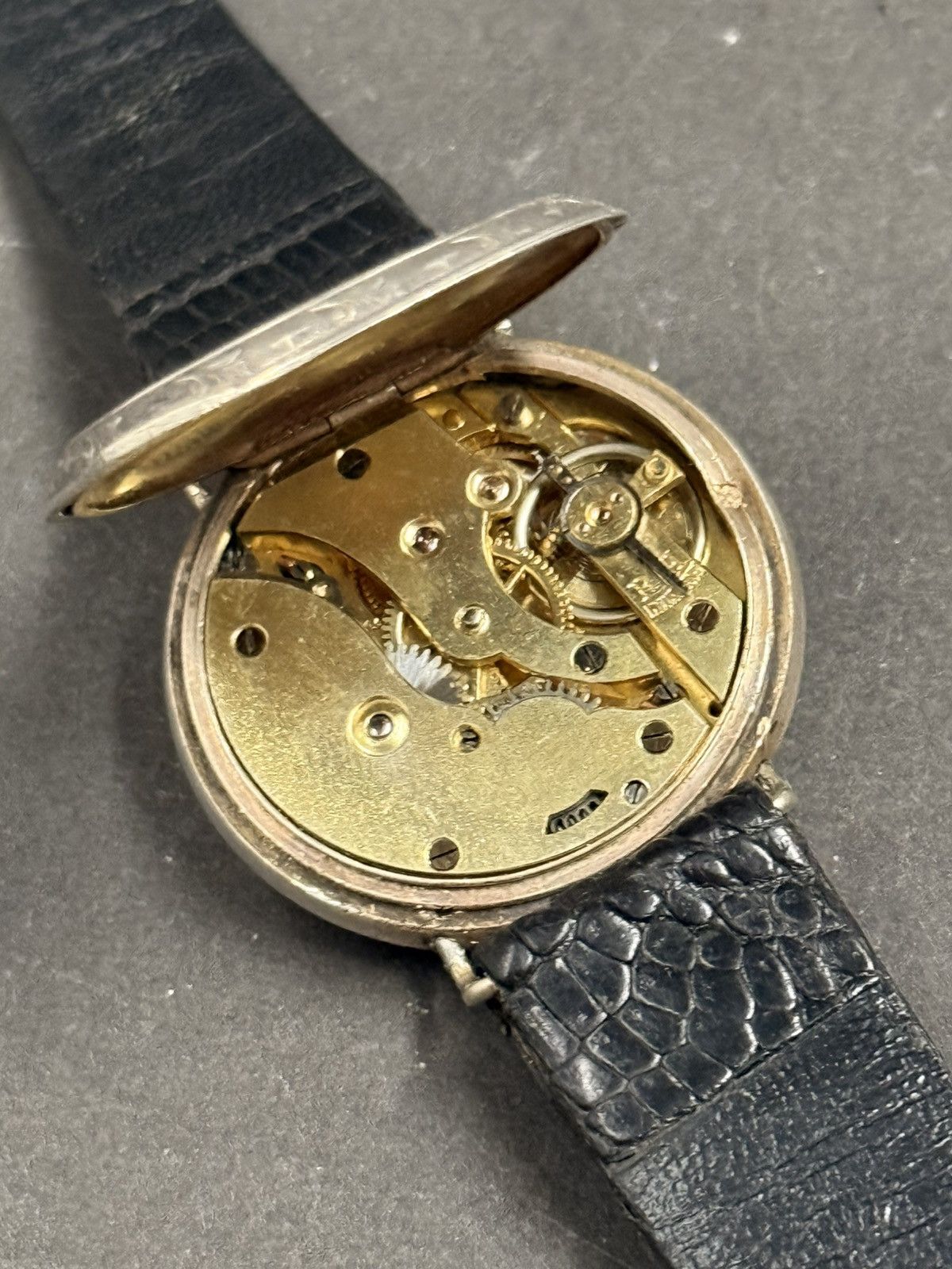 Vintage Vintage ADAPT Pocket Military Dial Stering Manual Watch Size ONE SIZE - 12 Thumbnail