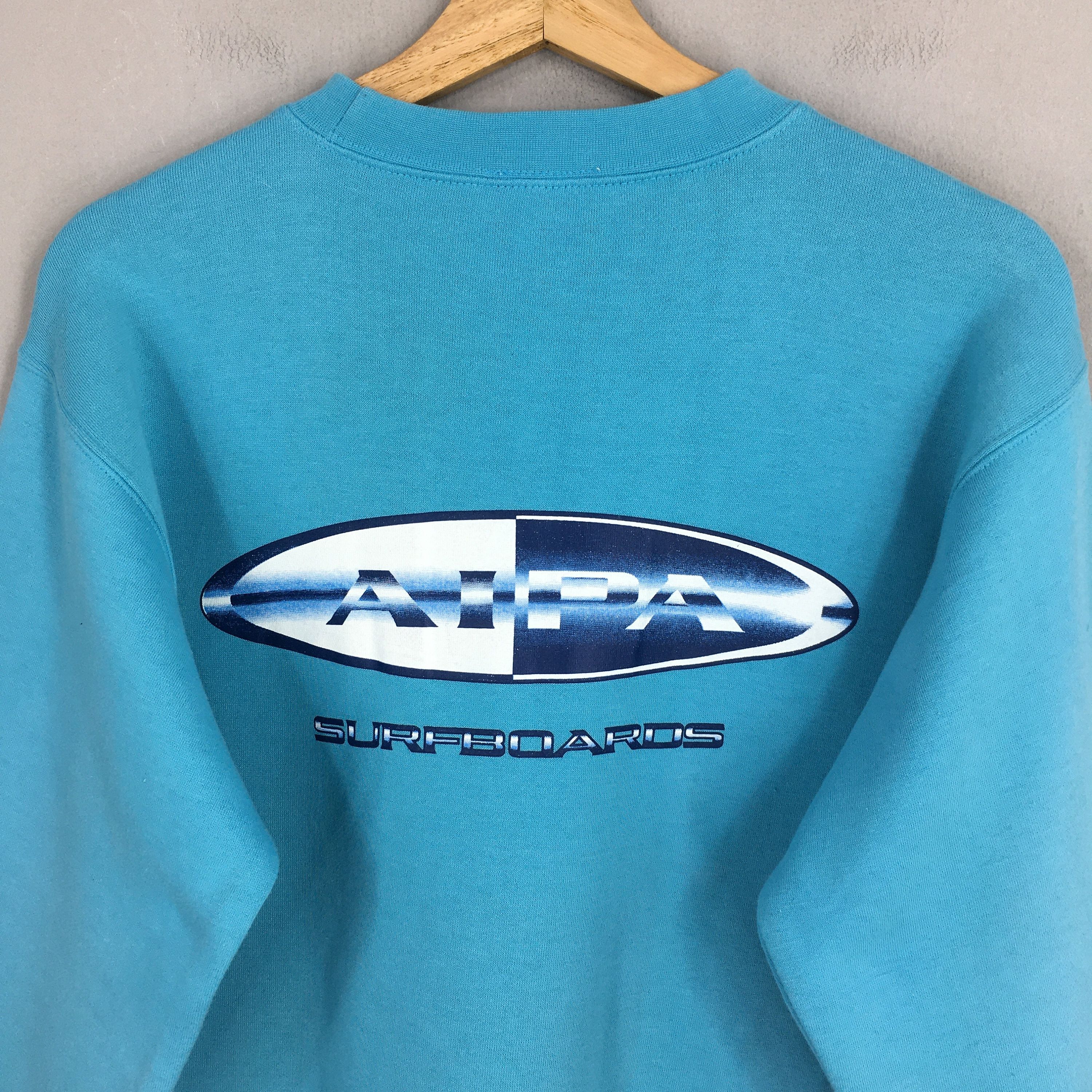 Vintage Vintage 90s Ben Aipa Surfboards Sweatshirt Medium Size US M / EU 48-50 / 2 - 2 Thumbnail
