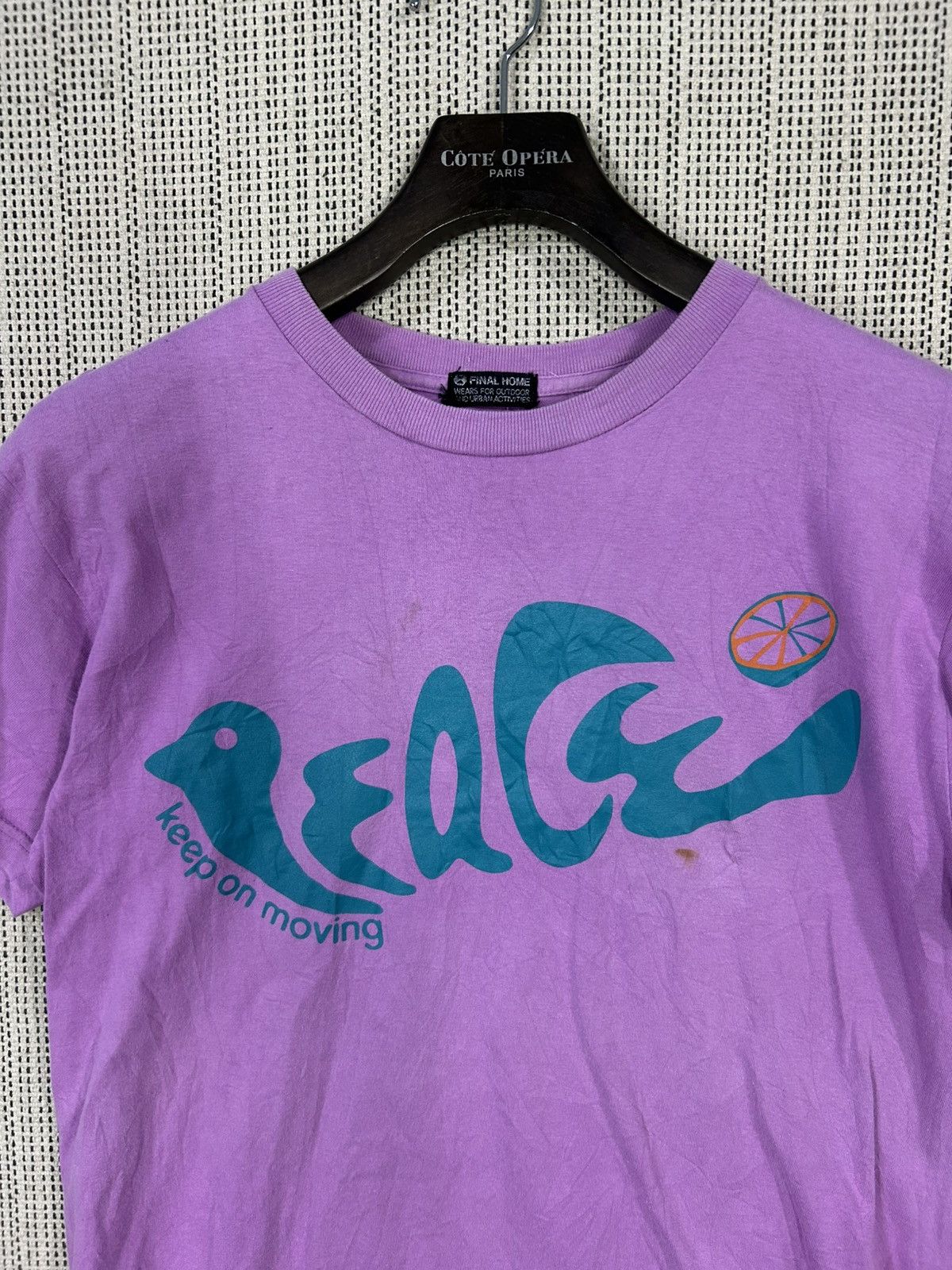 Final Home Vintage issey miyake final home peace tshirt Size US S / EU 44-46 / 1 - 3 Thumbnail
