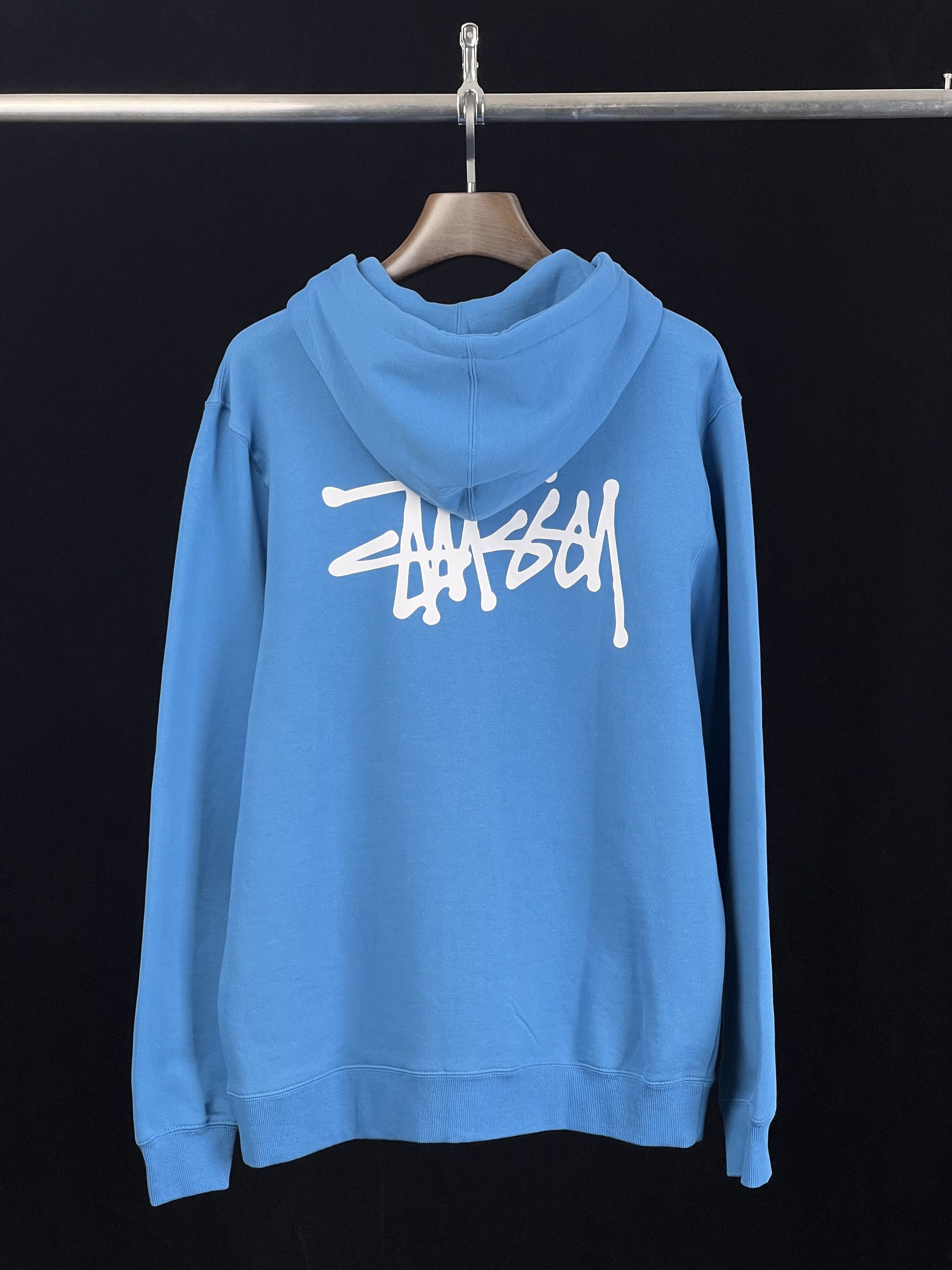 Stussy Brand New STUSSY BASIC ZIP HOODY Ocean XL Size US XL / EU 56 / 4 - 6 Thumbnail