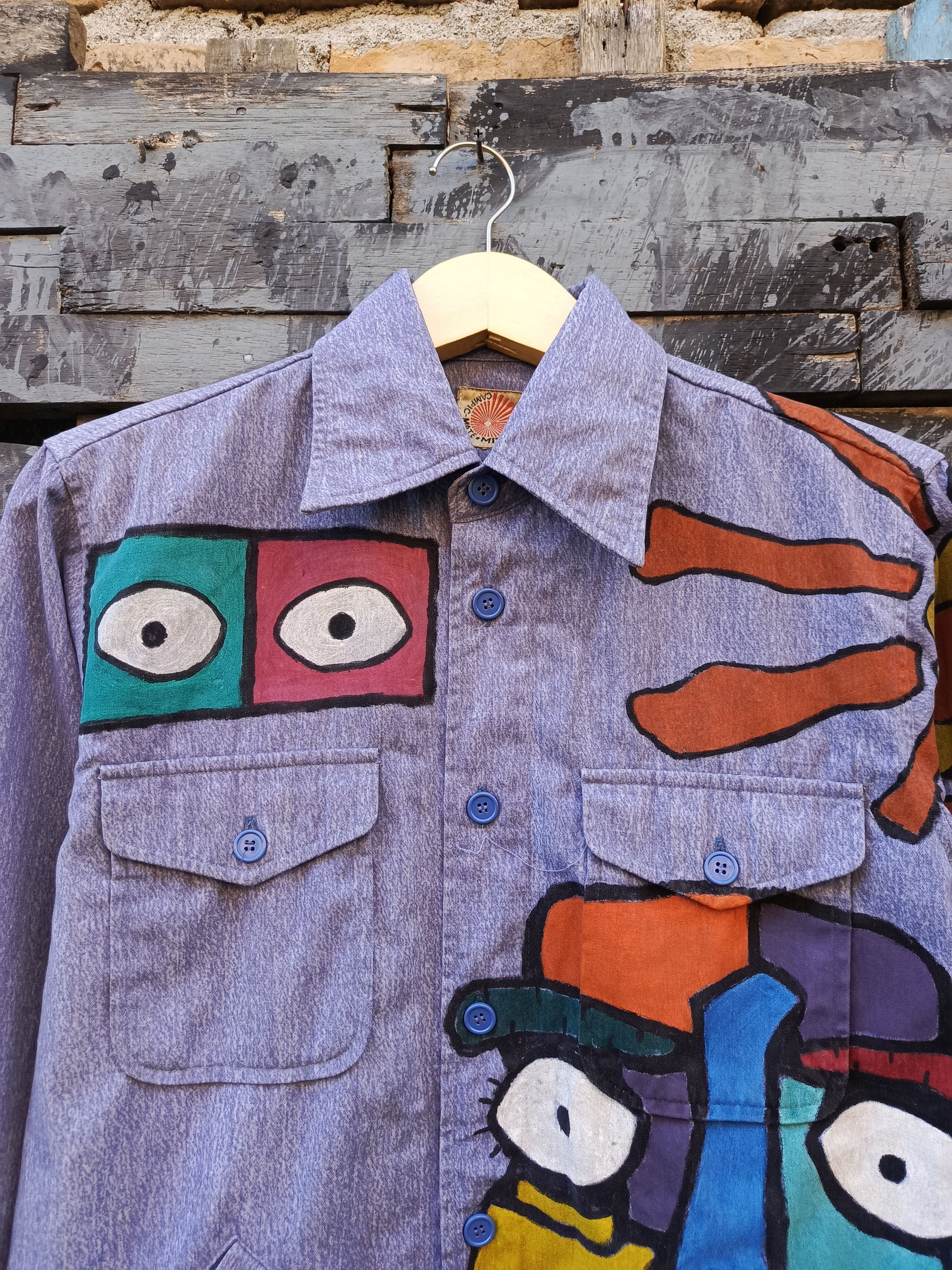 Mizuno Custom paint Vintage Mizuno shirt japanese brand Size US M / EU 48-50 / 2 - 2 Thumbnail