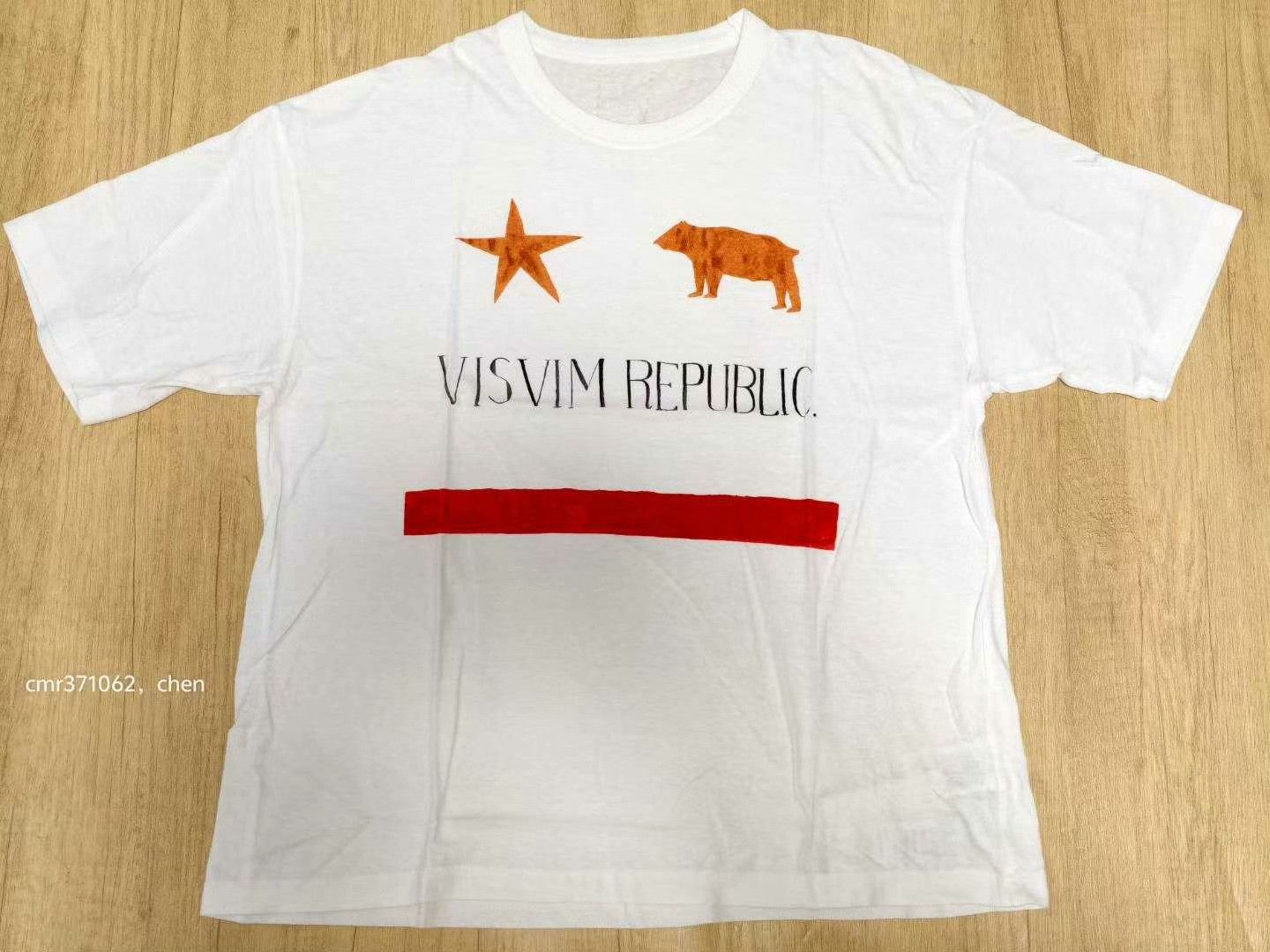 Visvim VISVIM 25AW JUMBO TEE S/S REPUBLIC Size US M / EU 48-50 / 2 - 1 Thumbnail