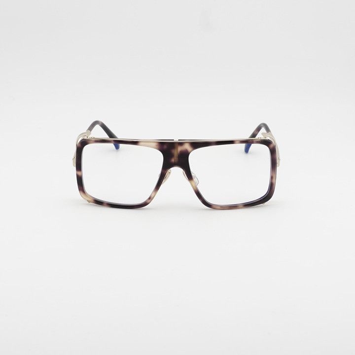 Max Mara Max Mara MM5172-B 052 Eyeglasses Havana 55mm Aviator Frame Size ONE SIZE - 5 Thumbnail