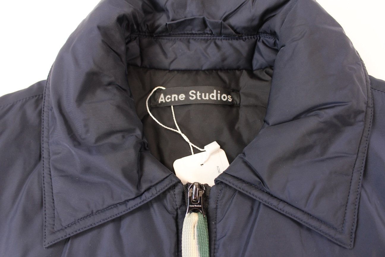 Acne Studios Acne Studios Face Patch Padded Bomber Jacket 'Navy' Size US S / EU 44-46 / 1 - 7 Thumbnail