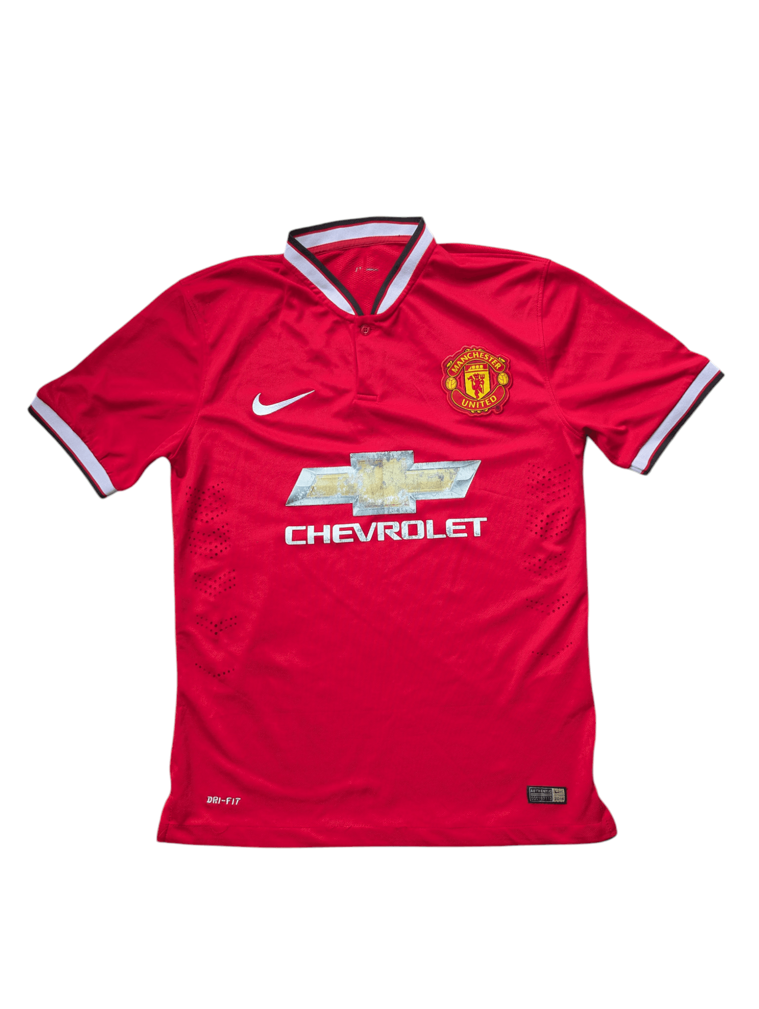 Other NIKE MANCHESTER UNITED 2014/2015 SOCCER FOOTBALL JERSEY Size US M / EU 48-50 / 2 - 1 Thumbnail