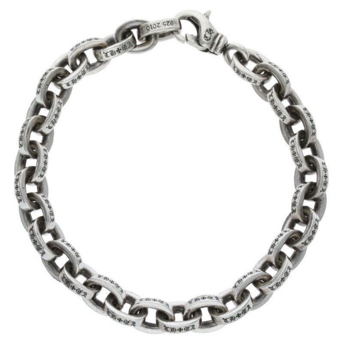 Chrome Hearts Chrome Hearts Large Paper Chain Silver Bracelet Size ONE SIZE - 1 Thumbnail