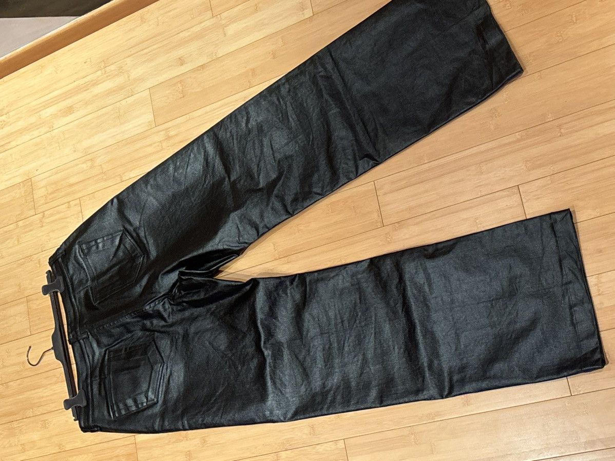 Rick Owens Rick Owens GETH Cut waxed denim Hollywood SS//25 Size US 31 - 2 Thumbnail