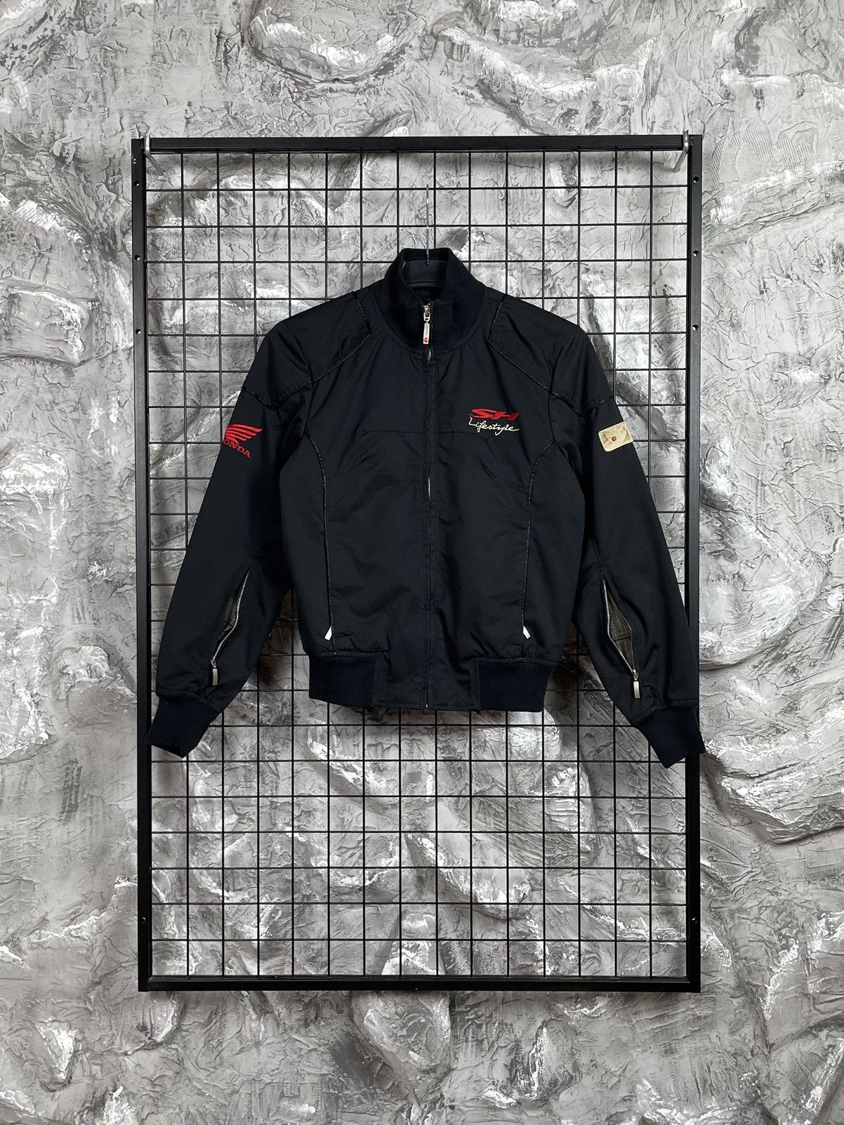 Balenciaga Suomy Vintag Y2K Honda Racing Multi Zip Jacket Japanese Vibe Size US S / EU 44-46 / 1 - 1 Thumbnail