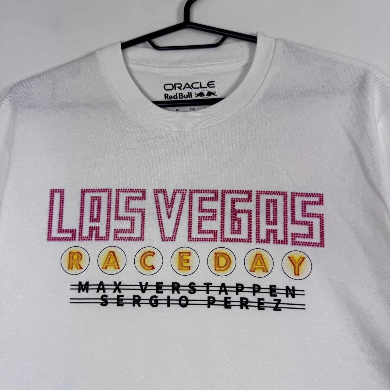 Red Bull Oracle Red Bull Las Vegas Race Day T-Shirt White Mens Size L Size US L / EU 52-54 / 3 - 2 Thumbnail