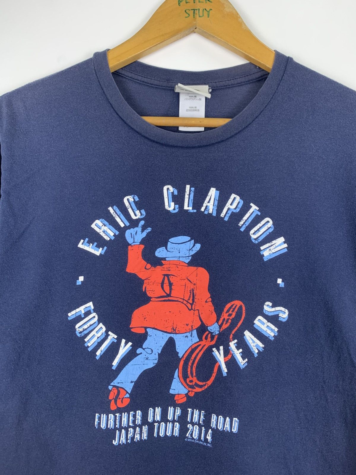 Band Tees 2014 Eric Clapton Japan Tour Tee Size US S / EU 44-46 / 1 - 3 Thumbnail