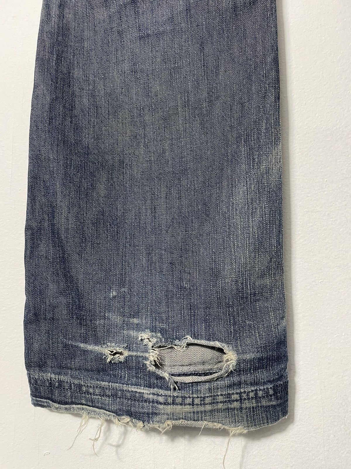 Japanese Brand LNG Multi Pockets Flair Cut Jeans Size US 35 - 19 Thumbnail