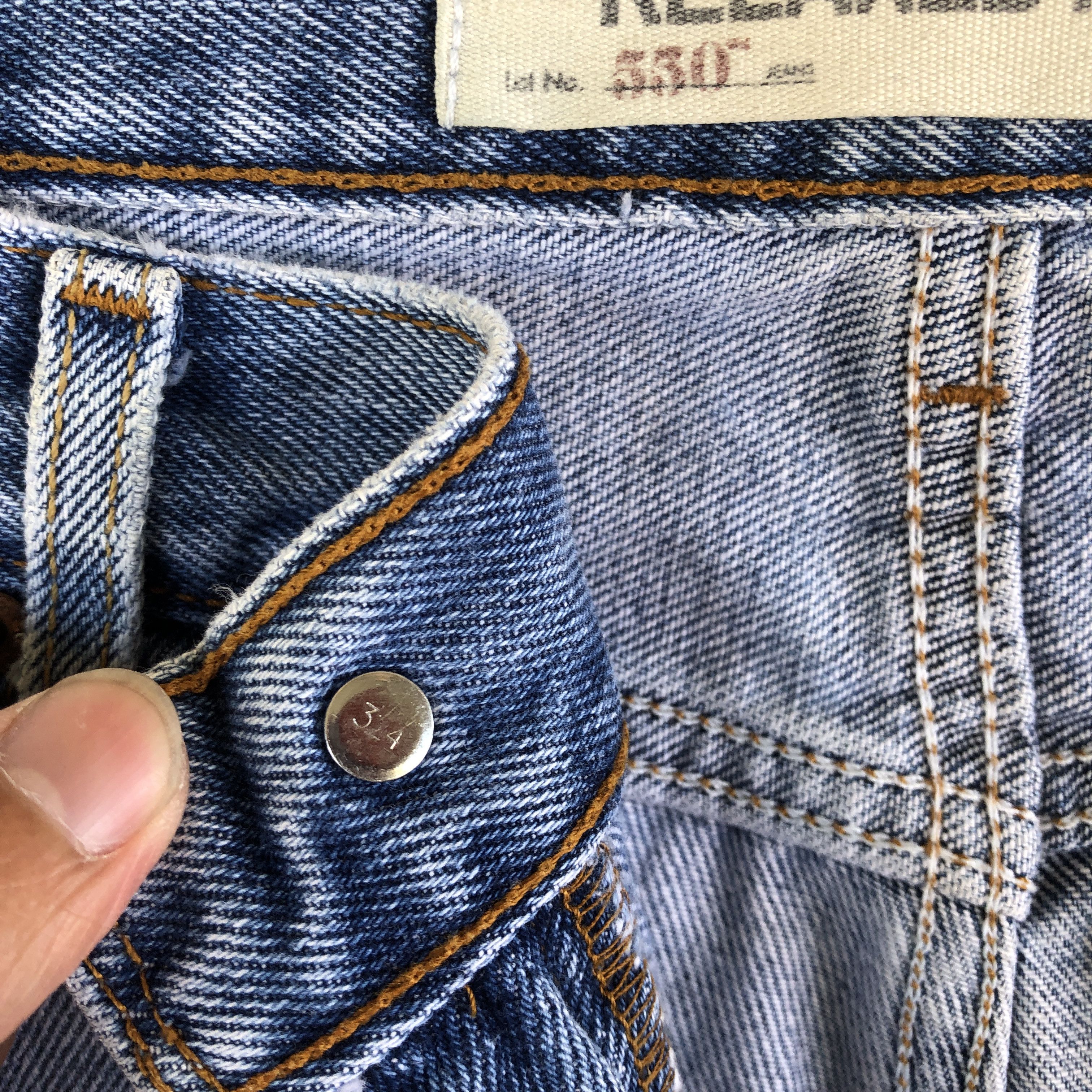 Levi's Vintage Y2K Rusty Levis 550 Baggy Jeans Levi's Faded Denim Size US 32 / EU 48 - 7 Thumbnail