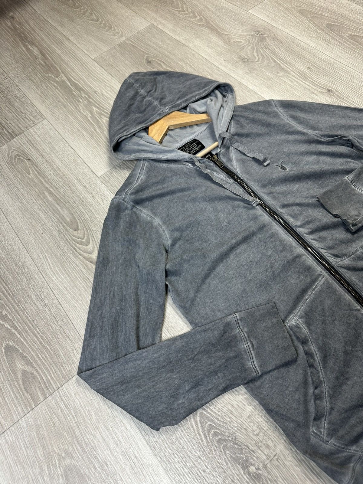 Allsaints × Vintage Vintage Allsaints Zip Hoodie 90s Size US S / EU 44-46 / 1 - 6 Thumbnail