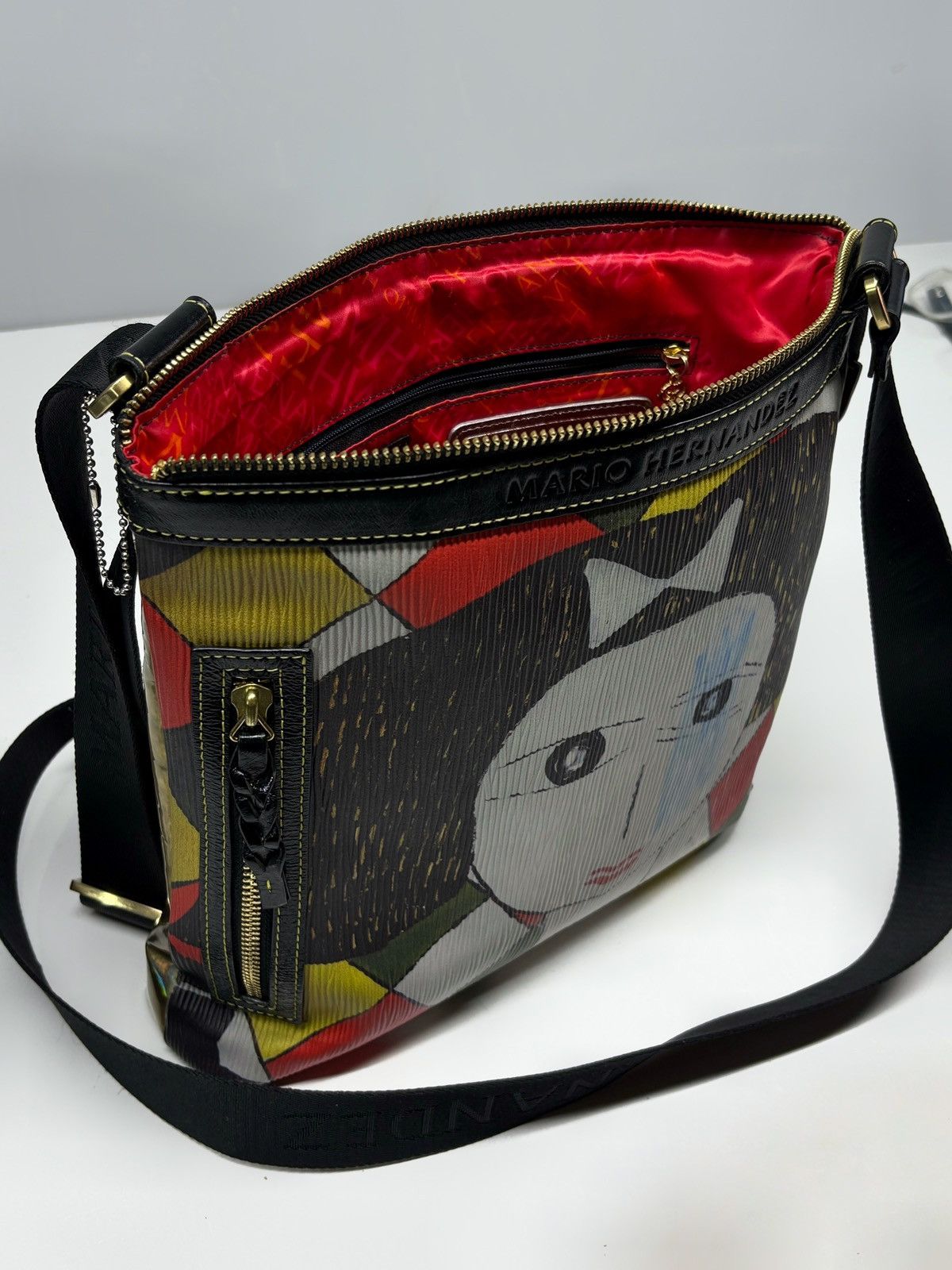 Other Mario Hernandez Vianey Reknown Artist Abstract Crossbody Bag Size ONE SIZE - 15 Thumbnail