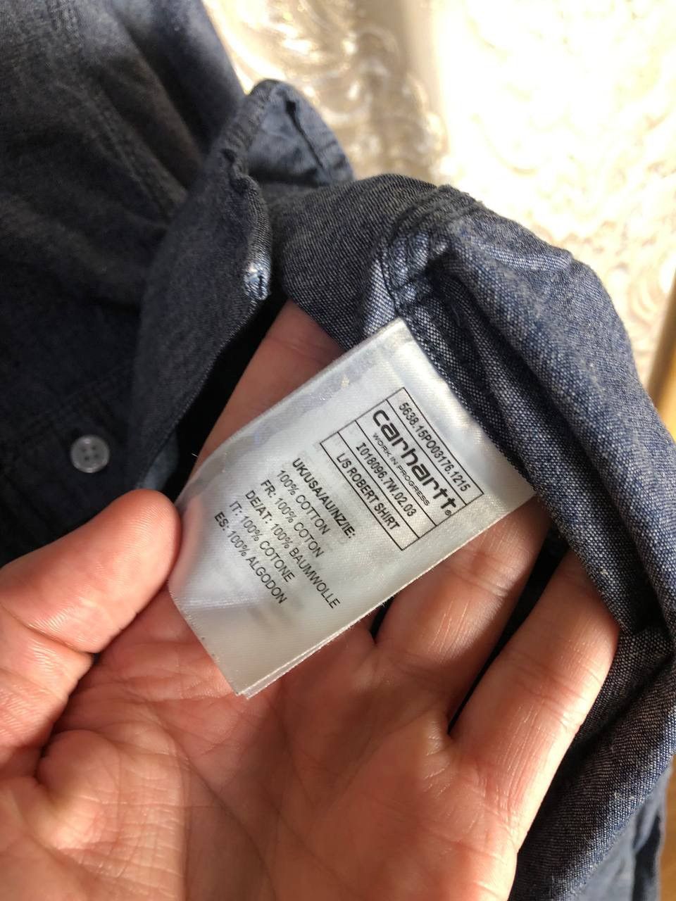 Carhartt Wip × Vintage VERY RARE CARHARTT WORK IN PROGRESS DESIGNER SHIRT Y2K 90s Size US M / EU 48-50 / 2 - 5 Thumbnail