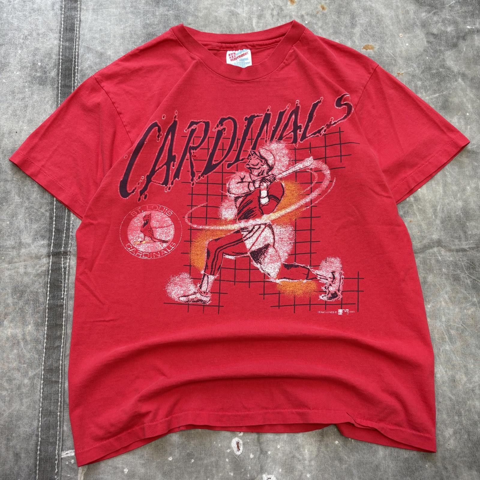 MLB Vintage 90s St. Louis Cardinals Graphic Baseball MLB Shirt Size US M / EU 48-50 / 2 - 1 Thumbnail