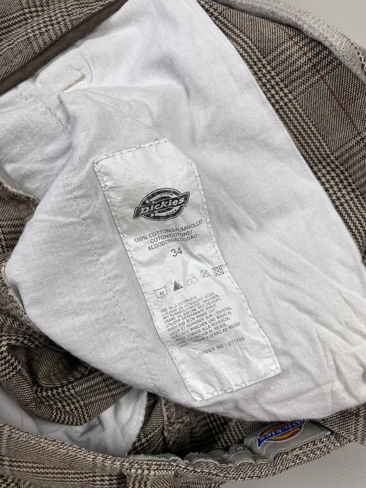 Dickies VTG Dickies Carpenter checked rap short size 34 Size US 34 / EU 50 - 16 Thumbnail