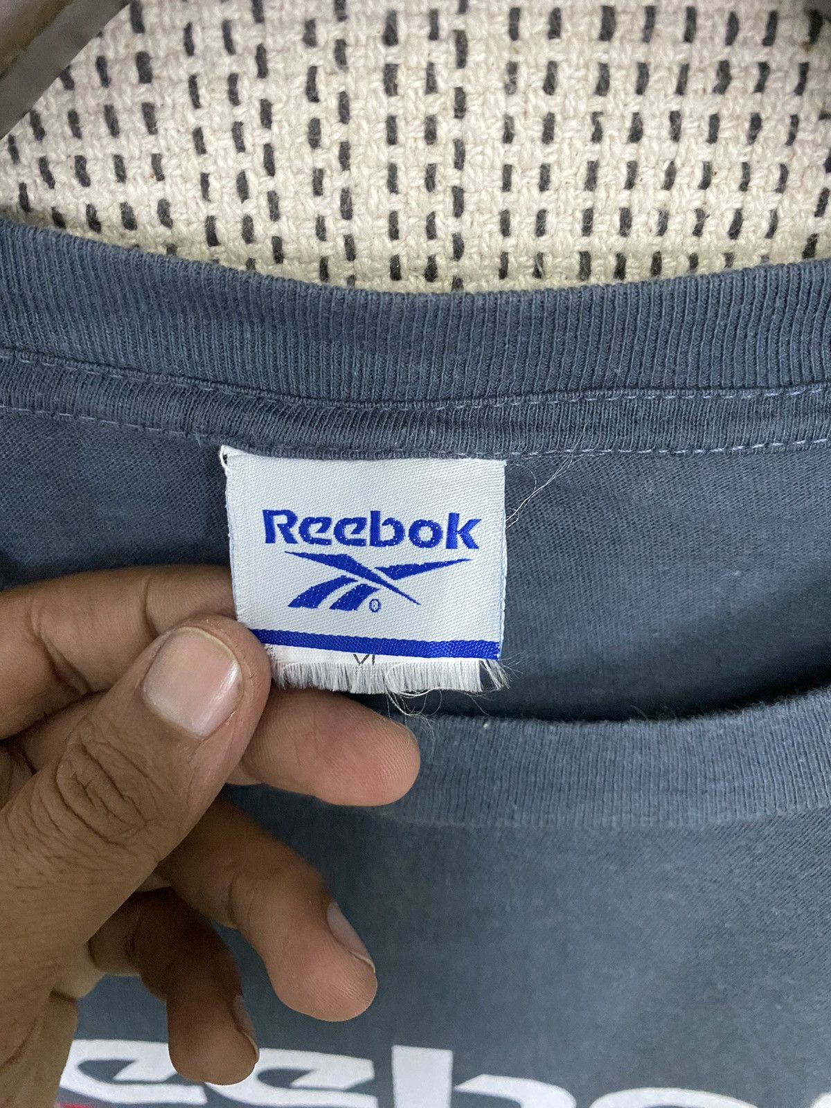 Japanese Brand × Reebok × Vintage Reebok athletic big logo very rare Size US XL / EU 56 / 4 - 2 Thumbnail