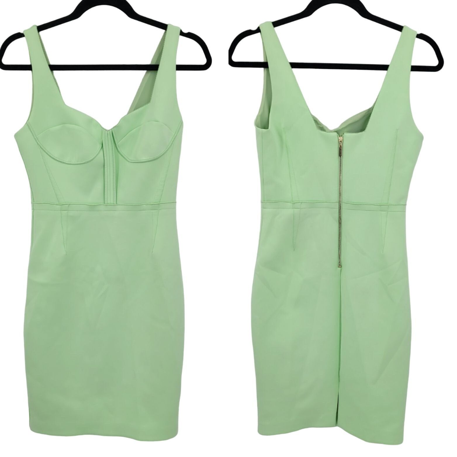 green emerald velvet dress Marciano Woman Dress Mina Long Dress Solo 4ggk14 7089a A73D Verde main image 1
