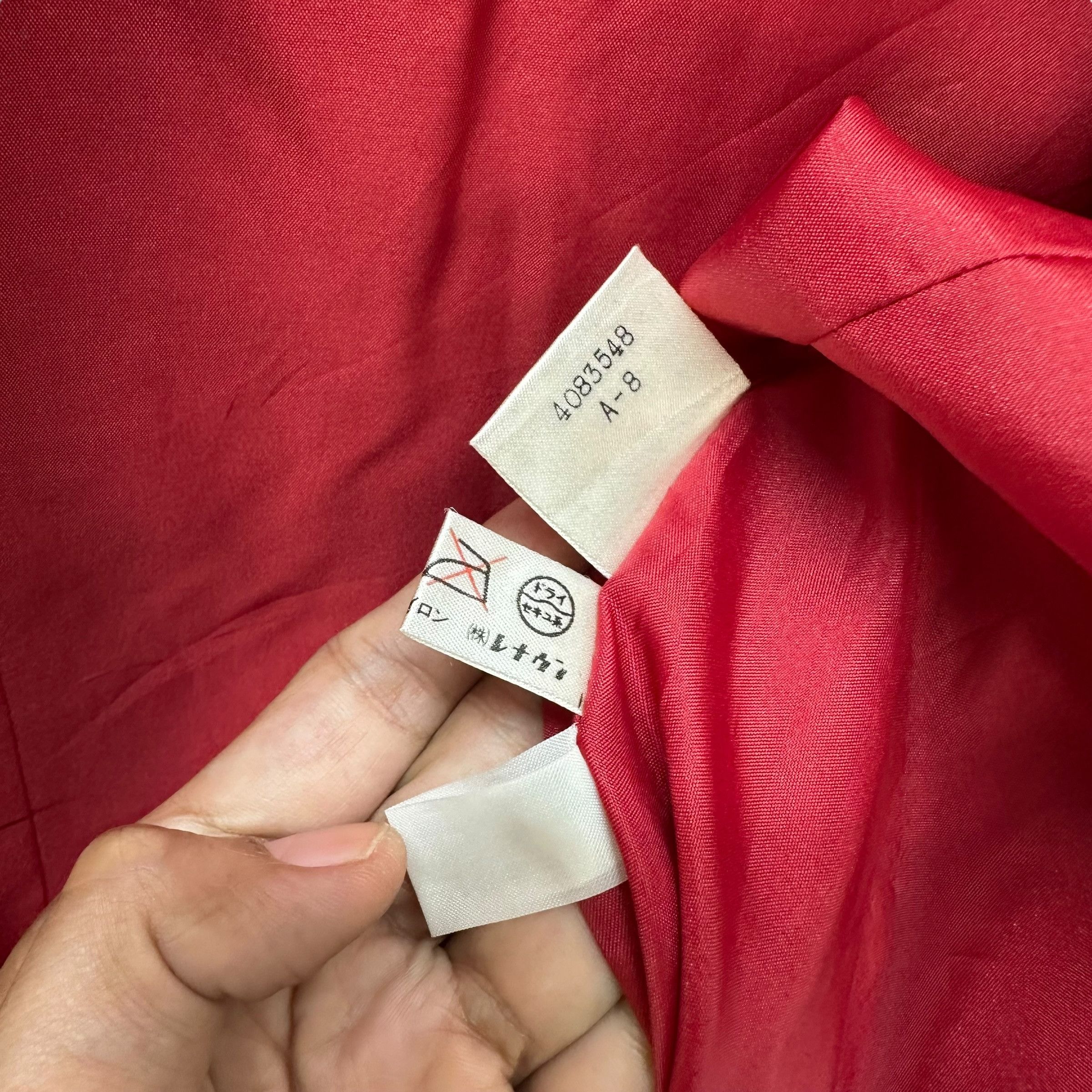 Norma Kamali NORMA KAMALI Red Robes Long Coat Trench Coat #A64-1545 Size M / US 6-8 / IT 42-44 - 10 Thumbnail