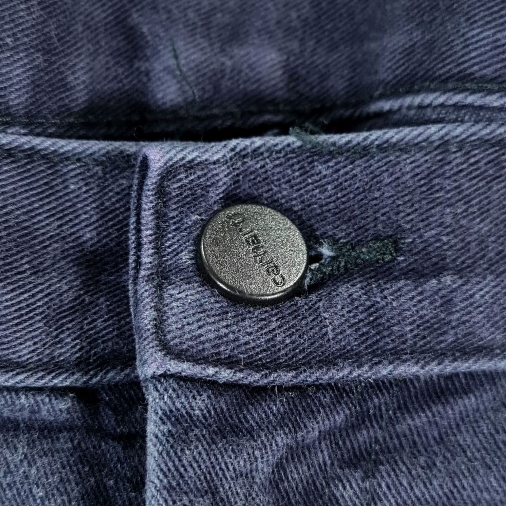 Carhartt VINTAGE: No Carhartt Mens Trousers Navy Blue W40 L28 Flame Resistant CAT 2 Work Pants 371-20 Size US 40 / EU 56 - 3 Thumbnail