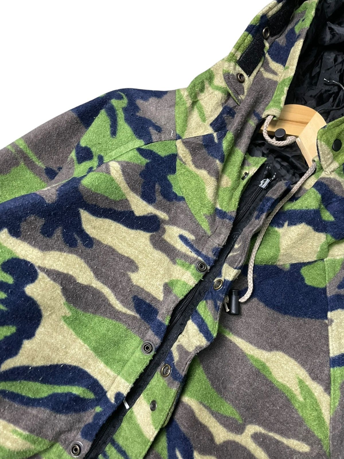 Japanese Brand × Vintage Vintage DEATH Brand Punk Crop Hooded Jacket (88) Size US M / EU 48-50 / 2 - 4 Thumbnail