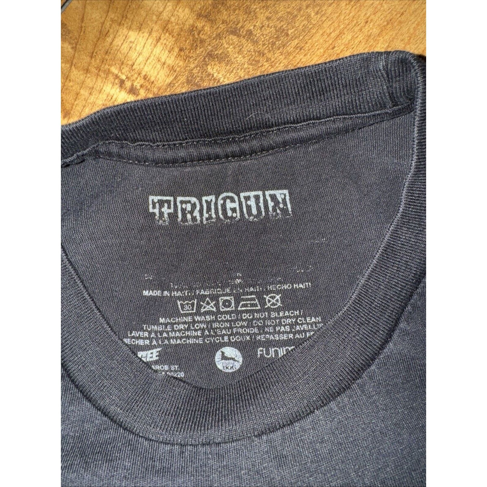 Japanese Brand × Vintage Funimation Trigun Anime T-Shirt Black Small 17x25 Size US M / EU 48-50 / 2 - 3 Thumbnail