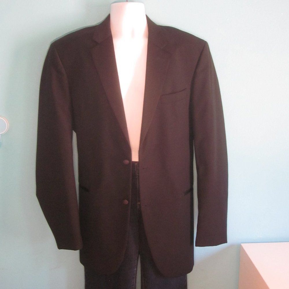 Lauren Ralph Lauren Ralph Lauren Black Wool Tuxedo Jacket Size 41 L Size US M / EU 48-50 / 2 - 3 Thumbnail