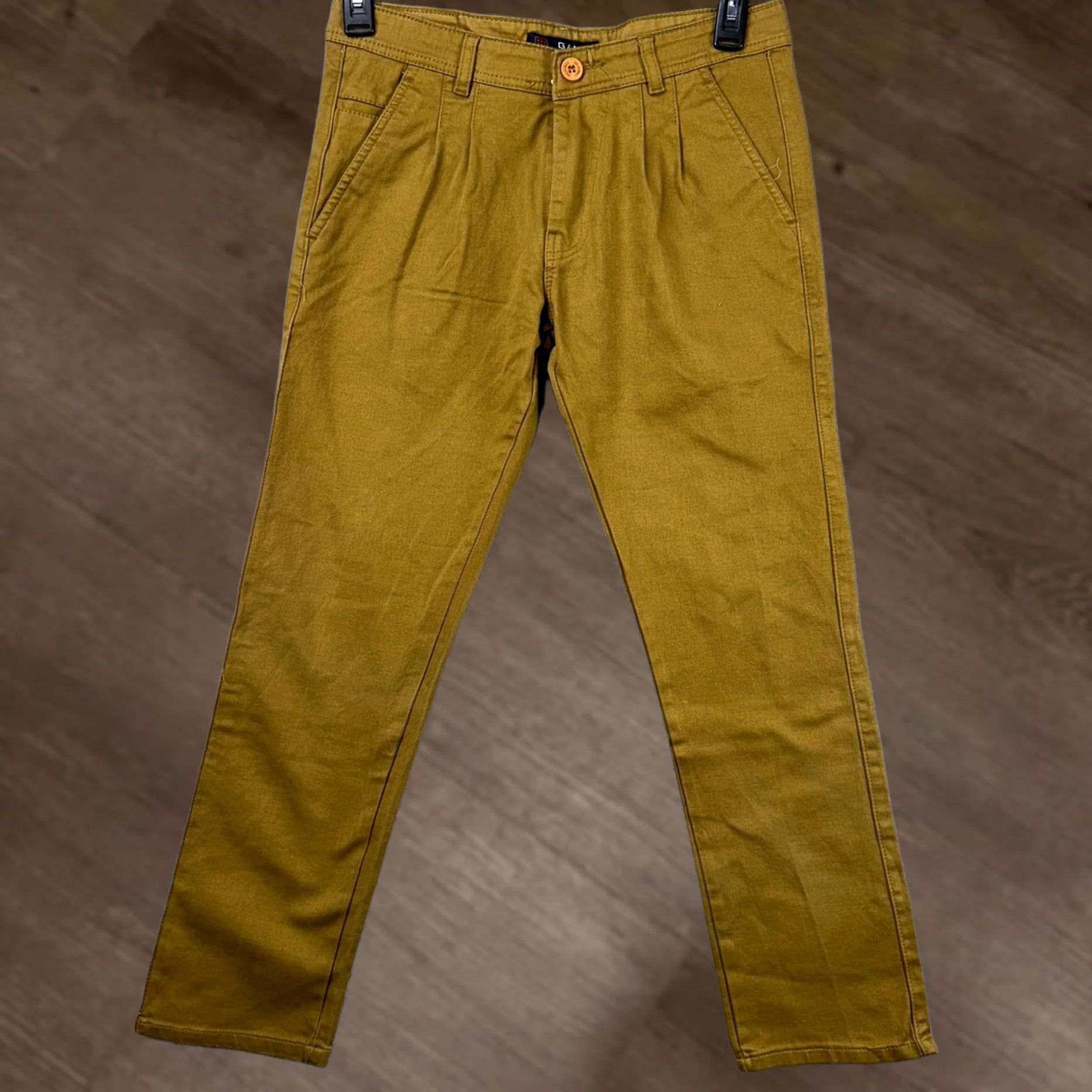Gant Gant Khaki Pants Men 34 Brown Slim Straight Chino Pocket Casual Classic Comfort Size US 34 / EU 50 - 1 Thumbnail