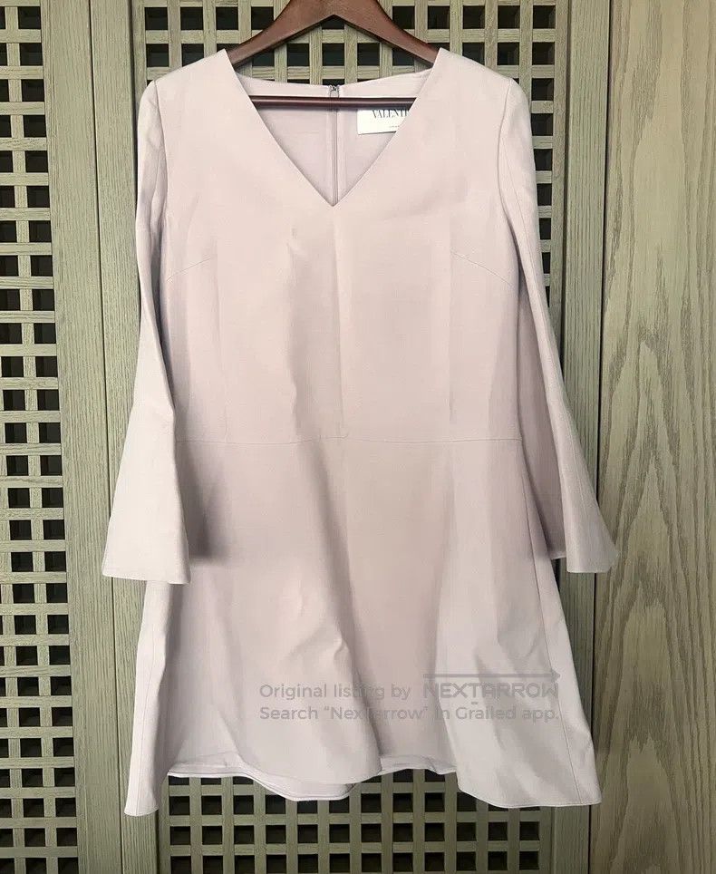 Valentino Valentino Taro pink ruffle A-line skirt Size L / US 10 / IT 46 - 1 Thumbnail