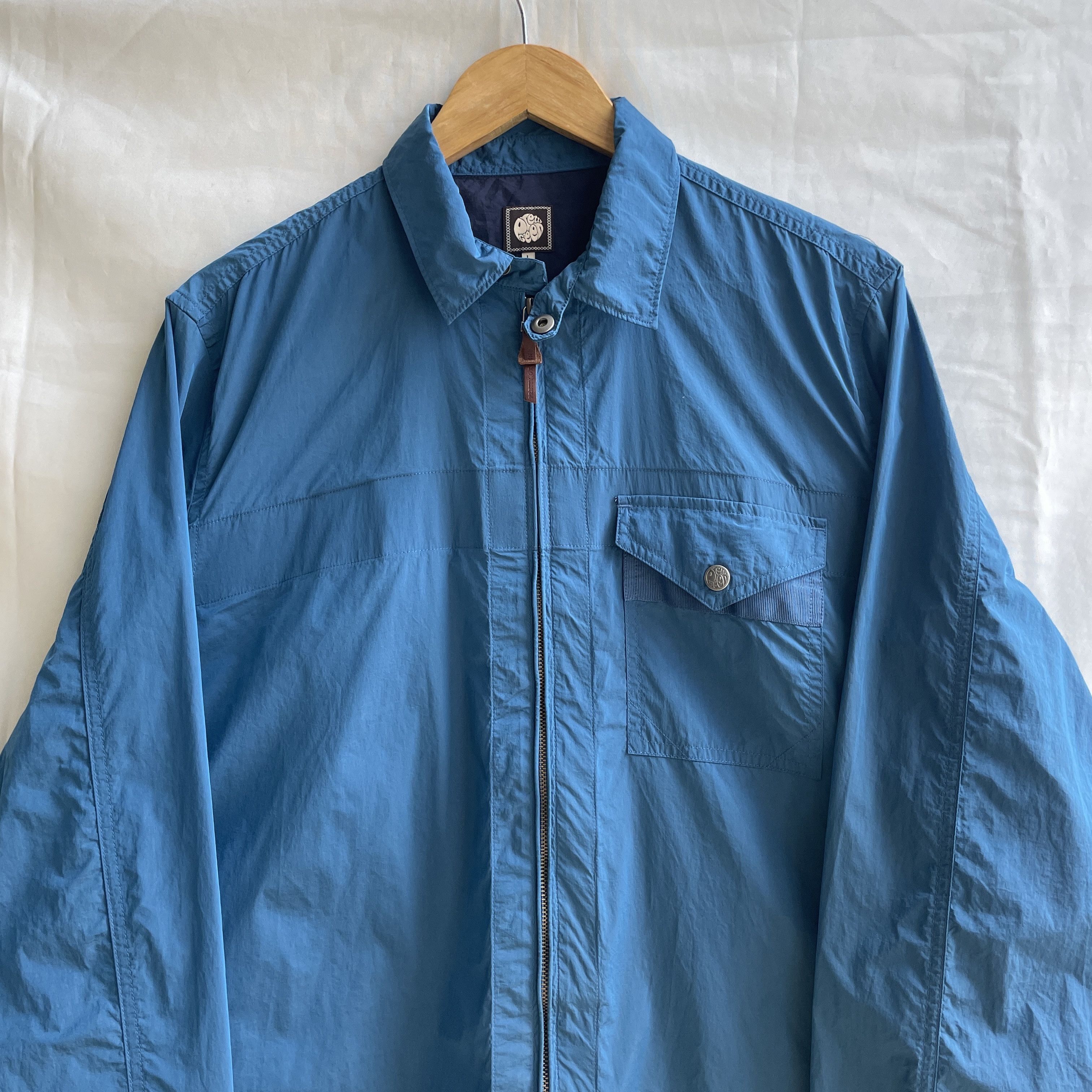 Pretty Green Pretty Green Nylon Lightweight Overshirt Size L Size US L / EU 52-54 / 3 - 3 Thumbnail