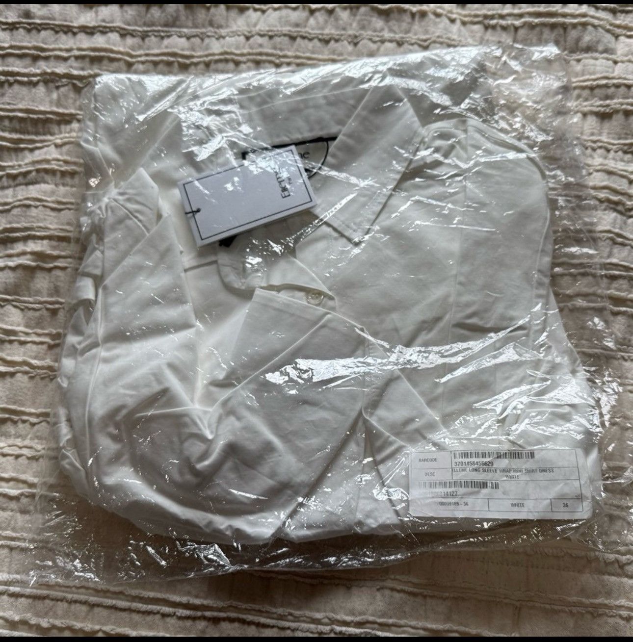 Elleme ELLEME Wrap Minidress Size XS / US 0-2 / IT 36-38 - 3 Thumbnail