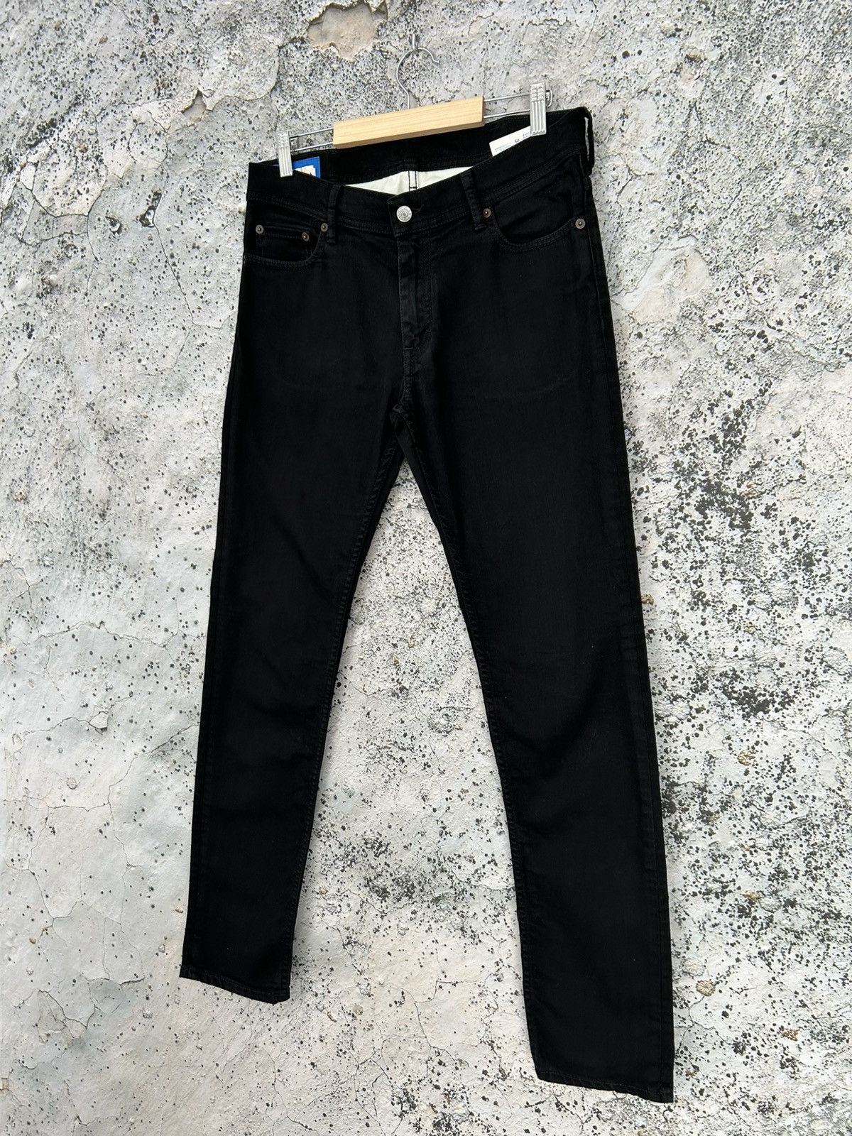Acne Studios Acne Studios North Stay Black Designer Denim Pants Rare Size US 32 / EU 48 - 2 Thumbnail