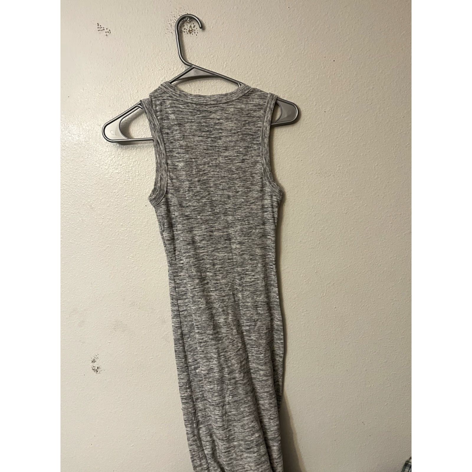 Forever 21 Forever 21 100% Cotton Knit Sleeveless T Shirt Dress Mock Neck Small Gray Women Dress Shift Tank Dress Knitted Casual Sleeveless Gray 100% Cotton Size S / US 4 / IT 40 - 2 Thumbnail