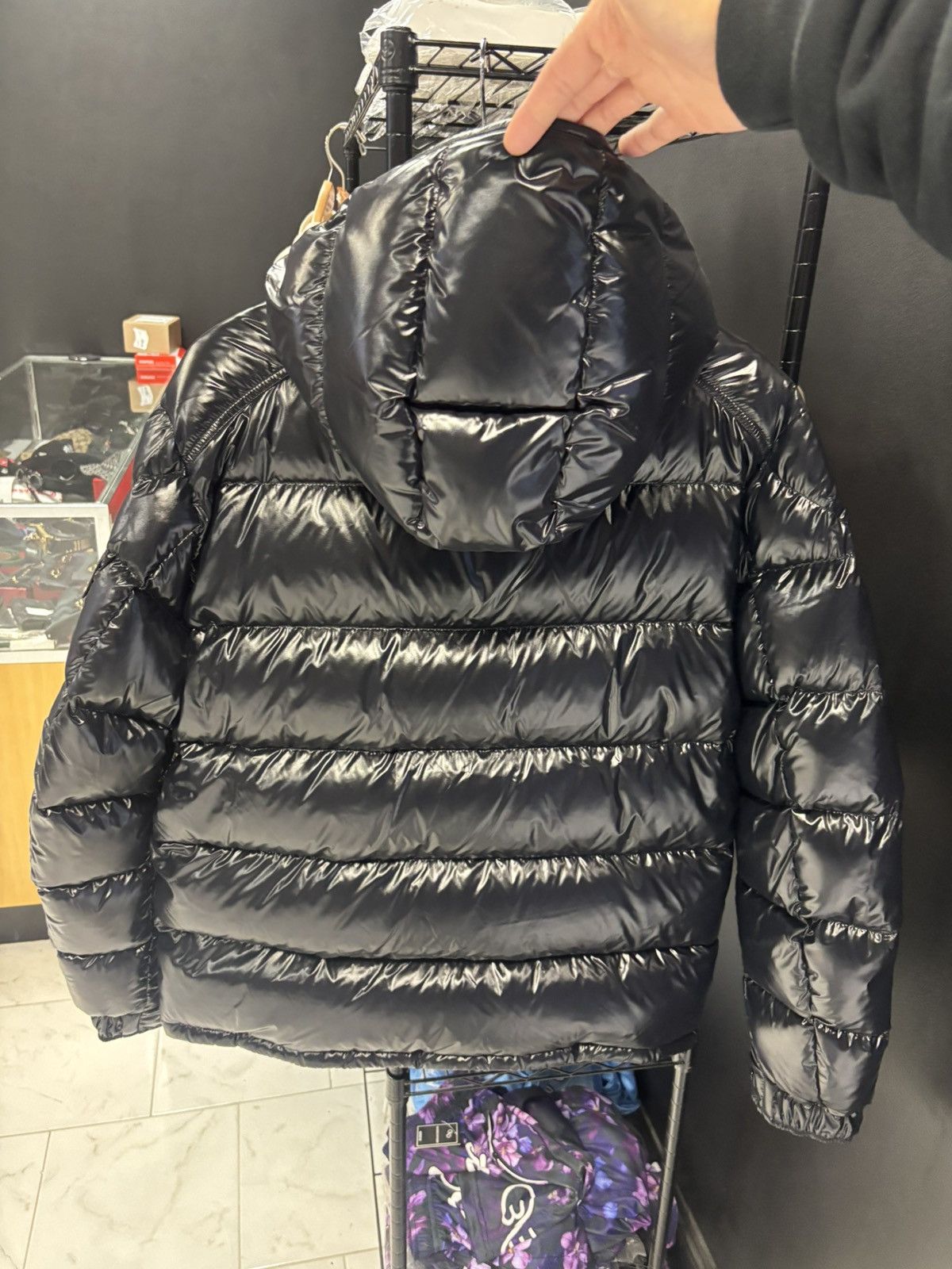 Moncler Moncler Maya Giubbotto jacket size 4 black Size US L / EU 52-54 / 3 - 4 Thumbnail
