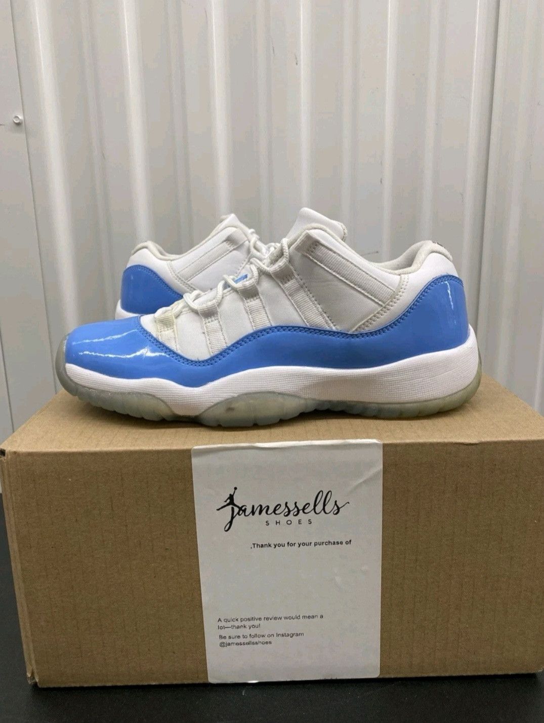 Jordan Brand Nike Air Jordan Retro 11 Low GS UNC 2017 528896106 Size 6 Size US 6 / EU 39 - 1 Thumbnail