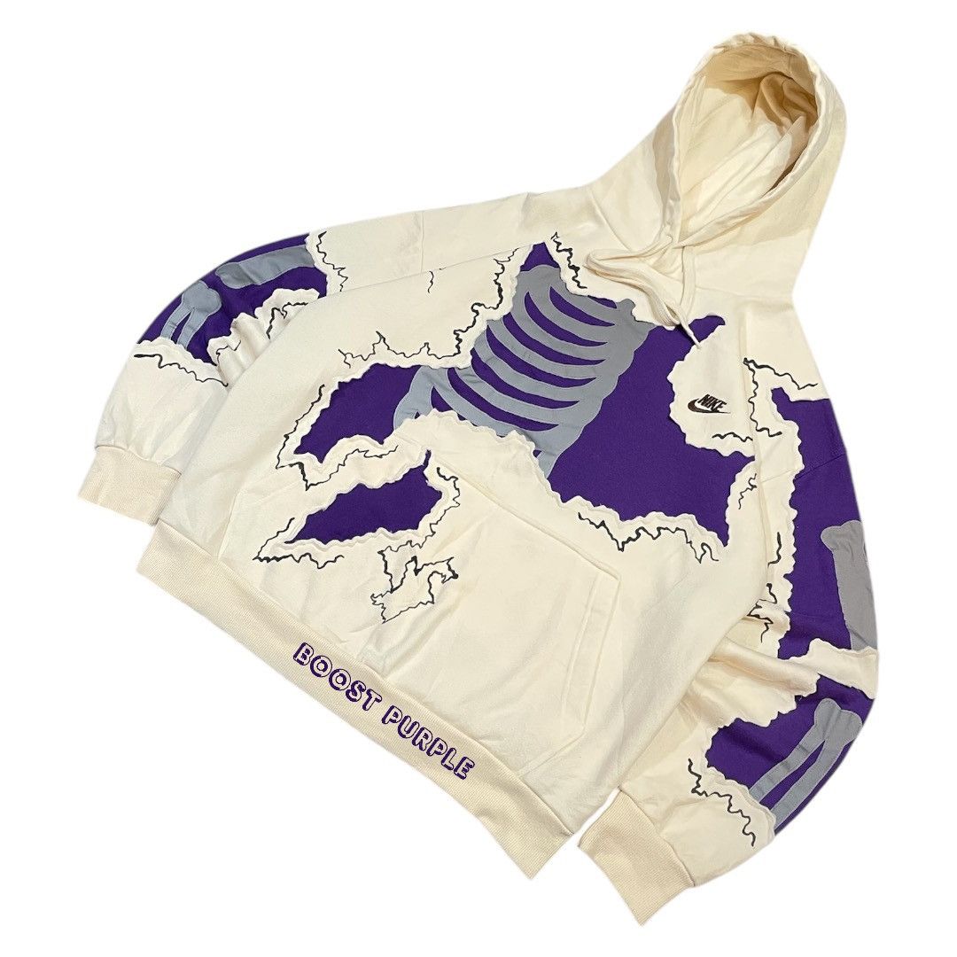 Nike × Vintage Reworked Hoodie Skeleton Size US L / EU 52-54 / 3 - 5 Thumbnail