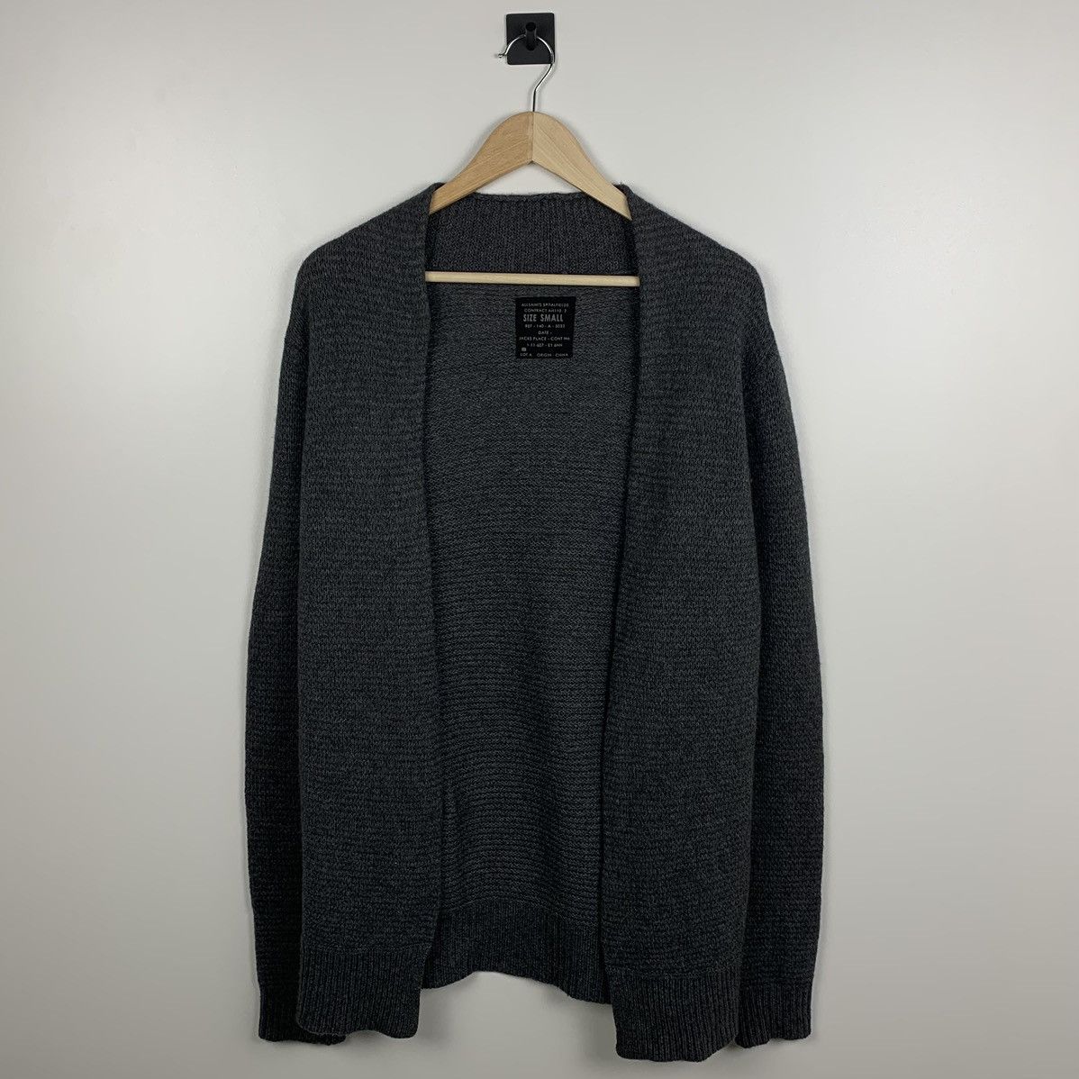 Allsaints Allsaints Rebus Cardigan Wool Cashmere Size Small Size US S / EU 44-46 / 1 - 1 Thumbnail