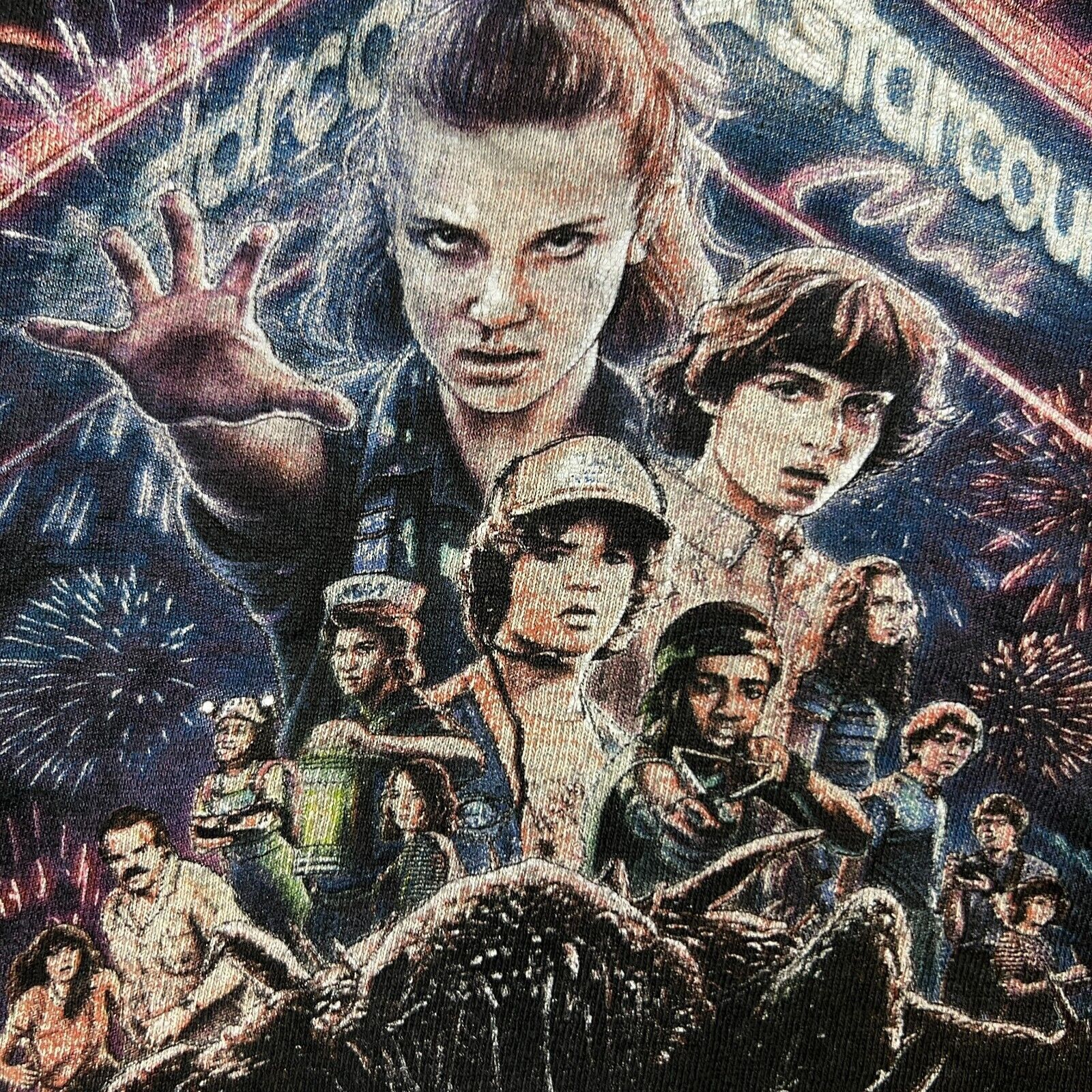 Garbage TV × Vintage Stranger Things T Shirt One Summer Can Change Everything Tee Size US XL / EU 56 / 4 - 3 Thumbnail