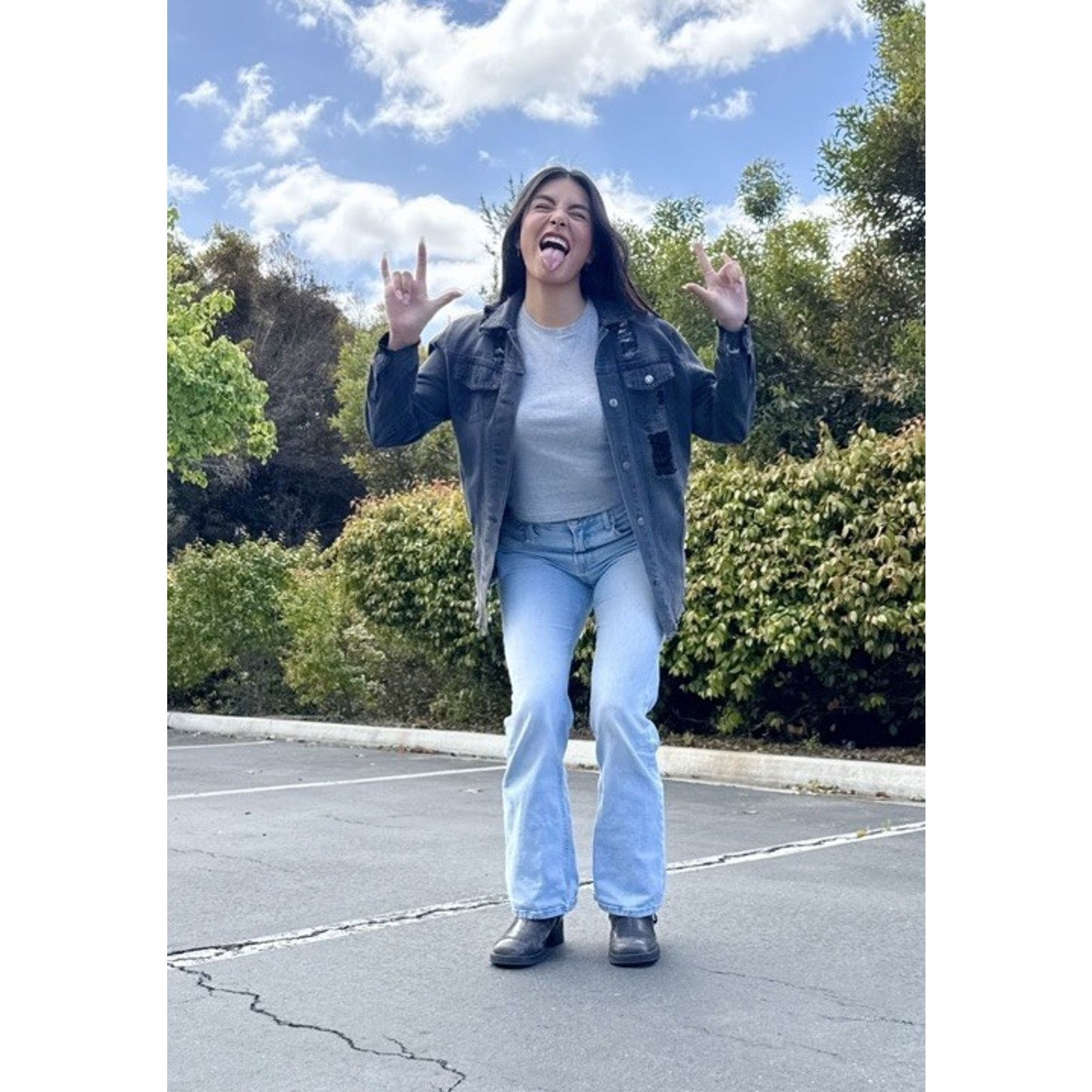 Other MILEY CYRUS Bangerz Upcycled Retro Distressed Denim Jacket M Size M / US 6-8 / IT 42-44 - 3 Thumbnail