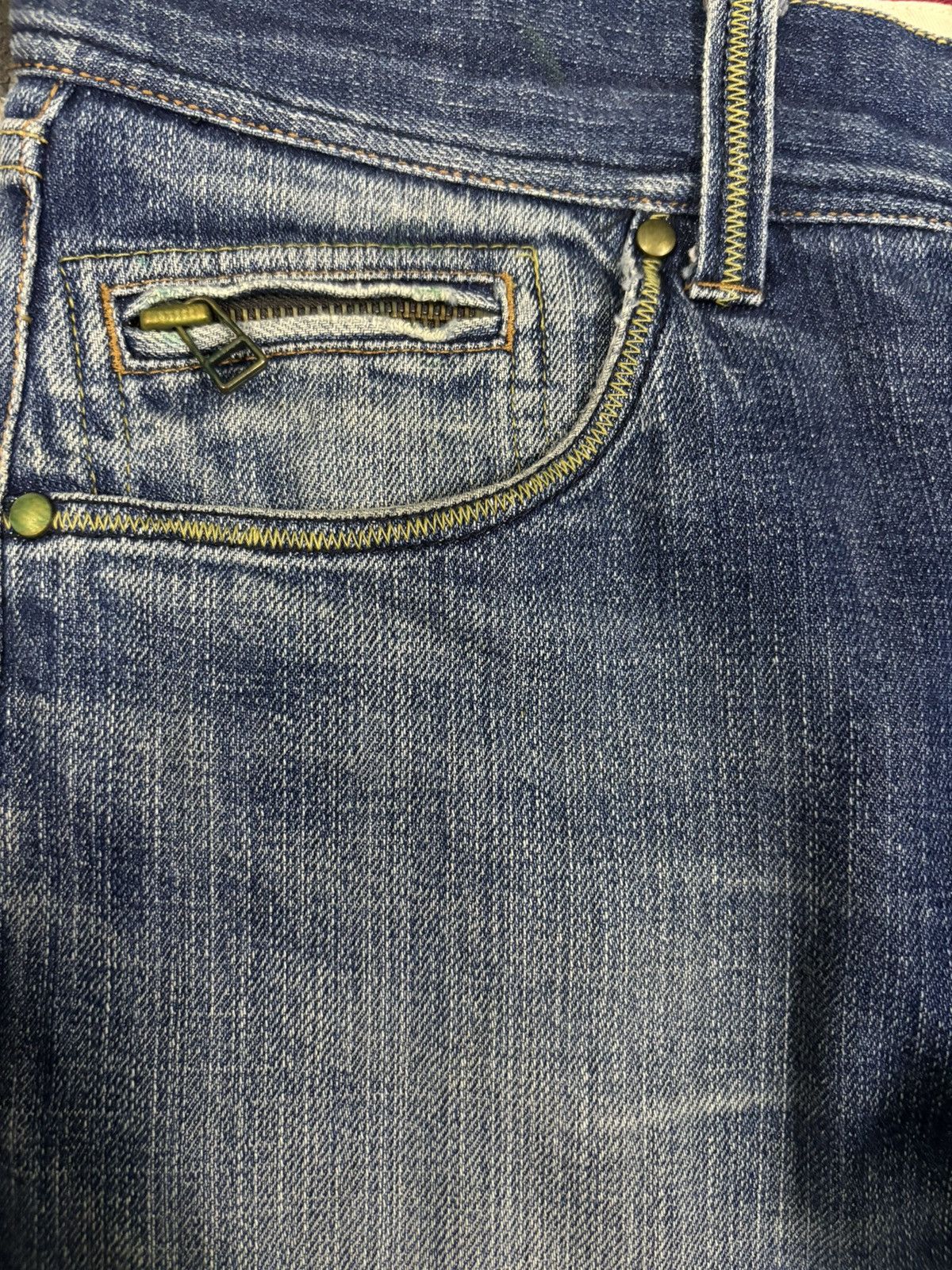 Global Work Japanese Brand Global Work Mud Wash Distressed Grunge Jeans Size US 33 - 4 Thumbnail